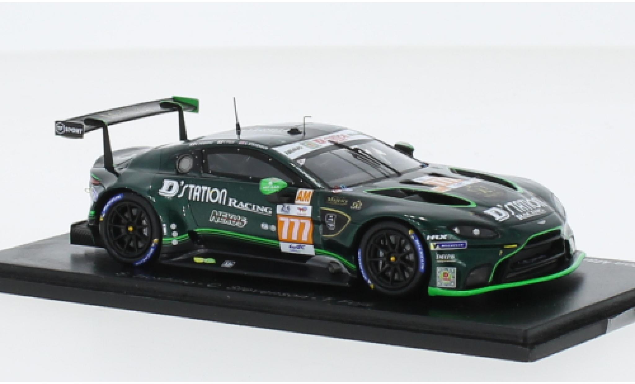 Aston Martin Vantage 1/43 Spark AMR No.777 D Station Racing 24h Le Mans 2023 modellino in miniatura