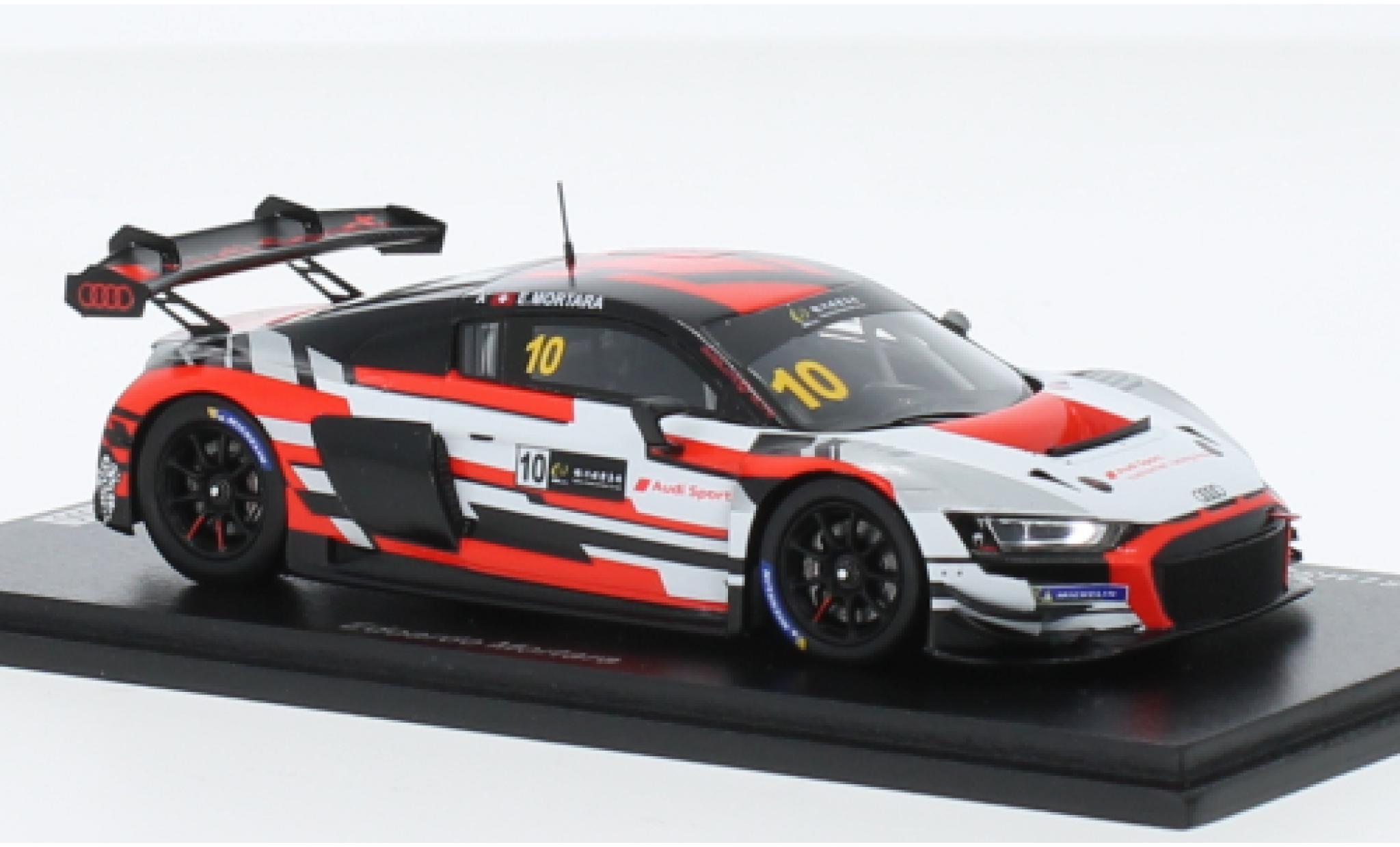 Audi R8 1/43 Spark LMS GT3 No.10 Sport Asia Team Absolute GT Cup Macau 2022 modellino in miniatura