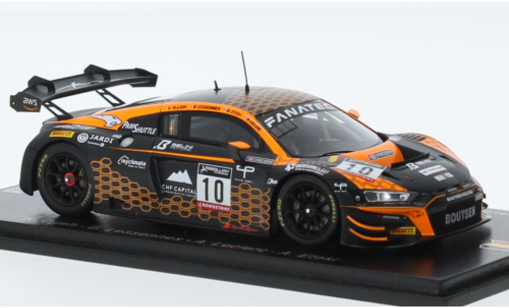 Audi R8 1/43 Spark LMS GT3 No.10 Boutsen Racing 24h Spa 2022 modellino in miniatura