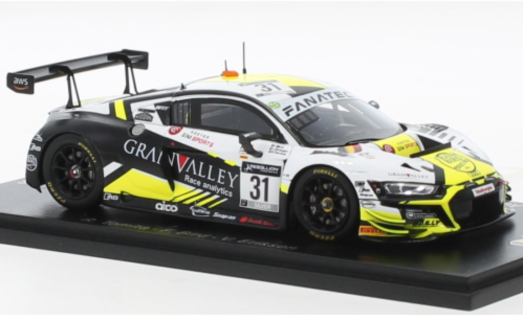 Audi R8 1/43 Spark LMS GT3 No.31 Team WRT 24h Spa 2021 modellino in miniatura
