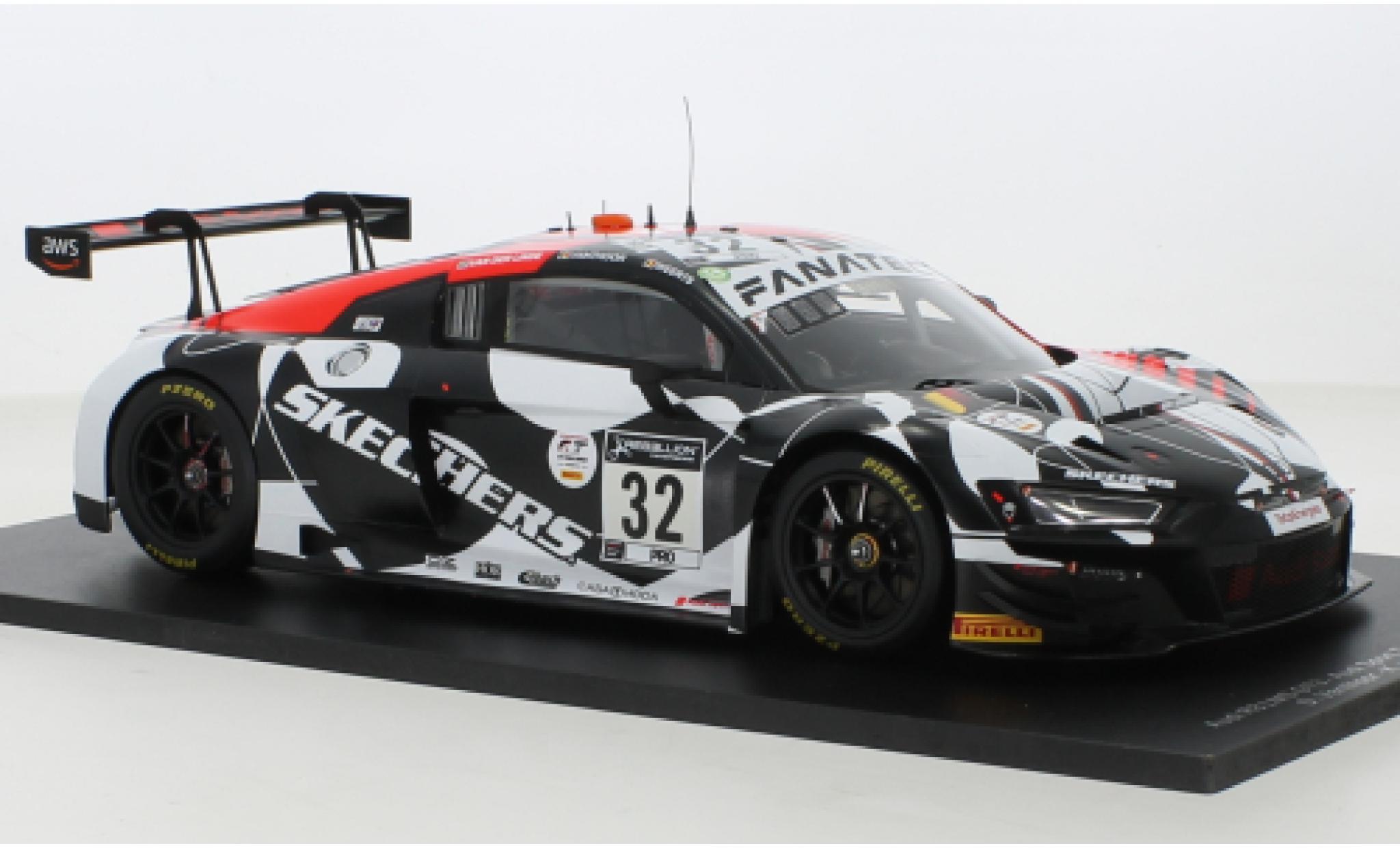 Audi R8 1/18 Spark LMS GT3 No.32 Sport Team WRT 24h Spa 2021 modellino in miniatura