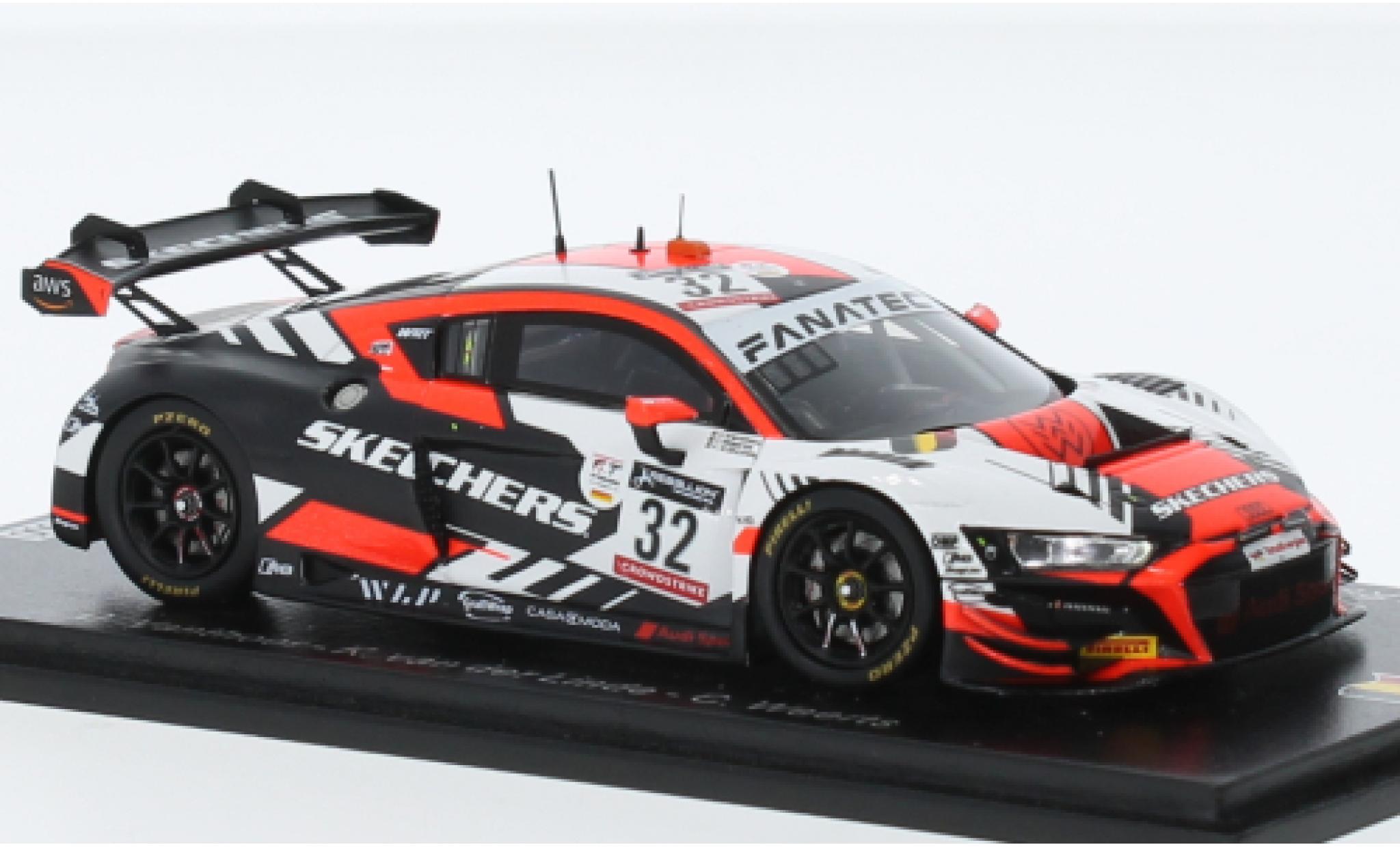 Audi R8 1/43 Spark LMS GT3 No.32 Sport Team WRT 24h Spa 2022 modellino in miniatura