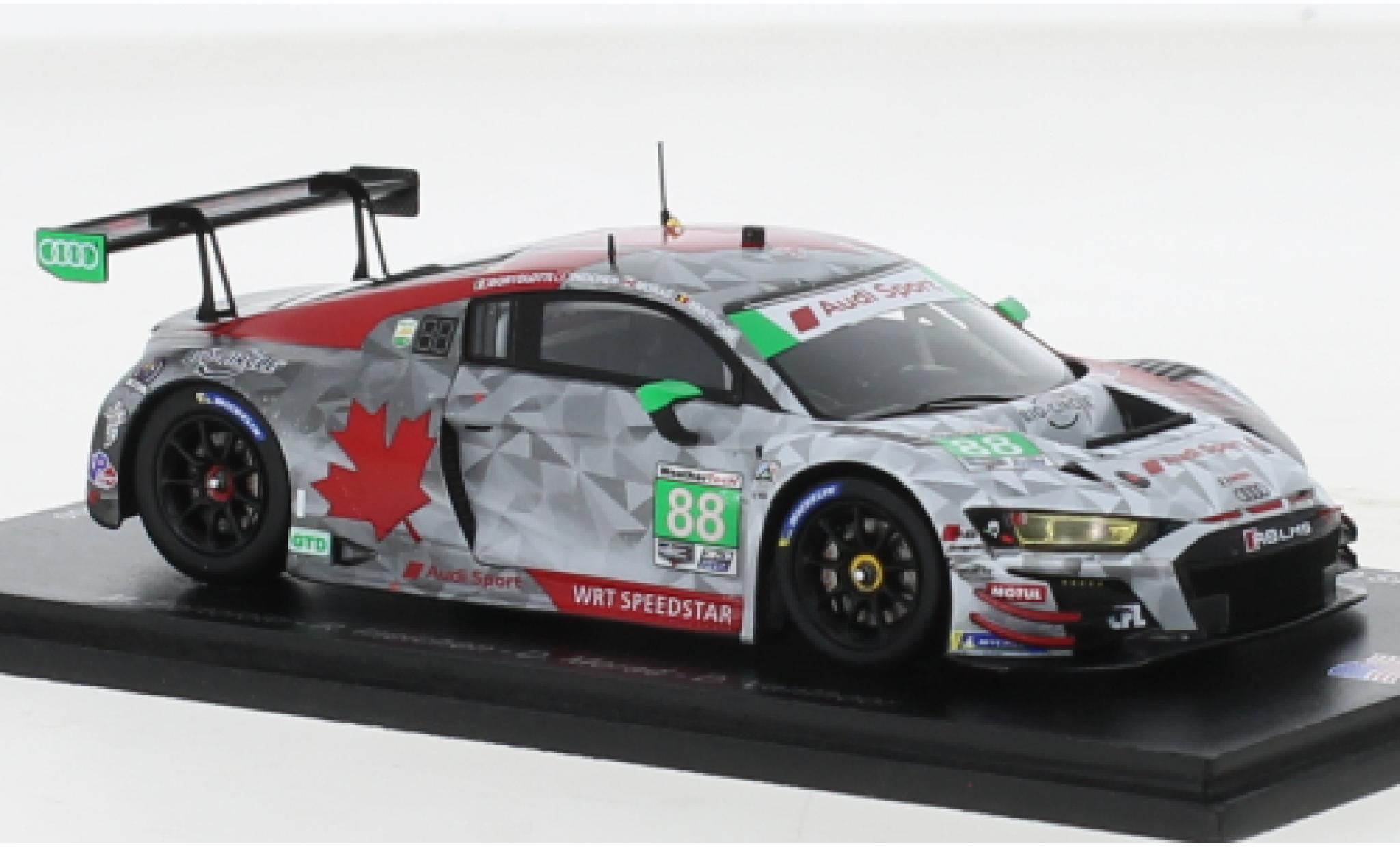 Audi R8 1/43 Spark LMS GT3 No.88 WRT Speedstar Sport IMSA 24h Daytona 2020 modellino in miniatura