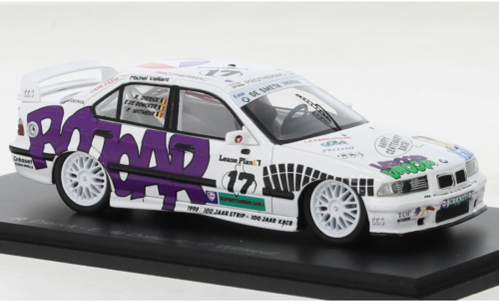 Bmw 318 1/43 Spark iS No.17 Vaillante 24h Spa 1996 modellino in miniatura