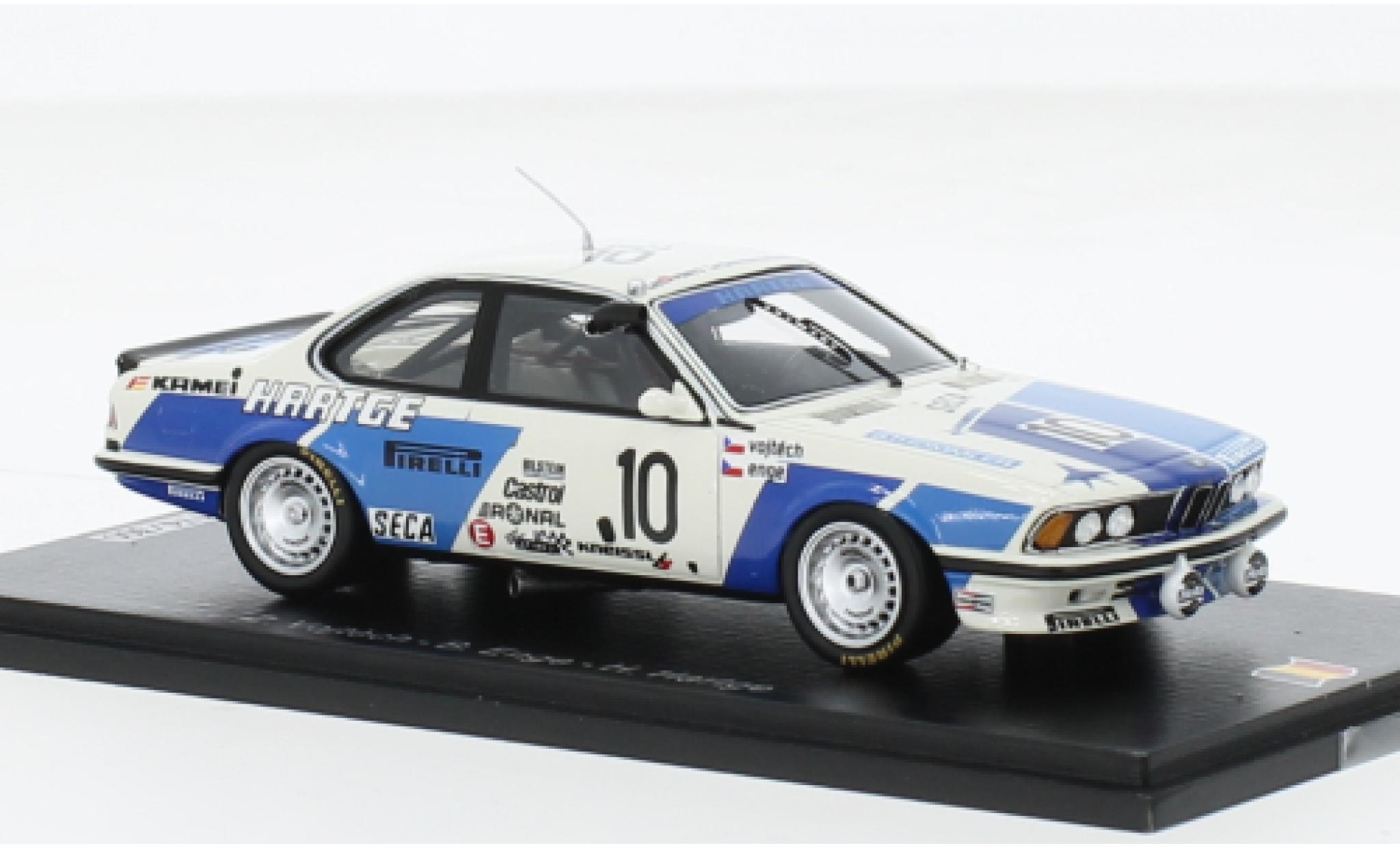 Bmw 635 1/43 Spark CSi No.10 24h Spa 1983 modellino in miniatura