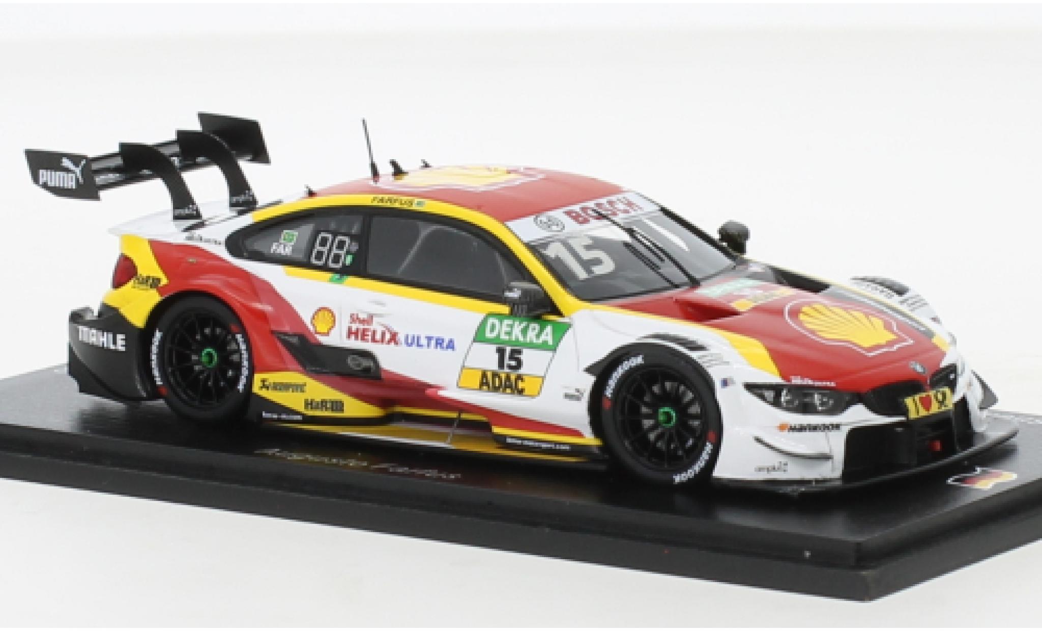 Bmw M4 1/43 Spark DTM No.15 Team RMG S DTM Hockenheim 2018 modellino in miniatura