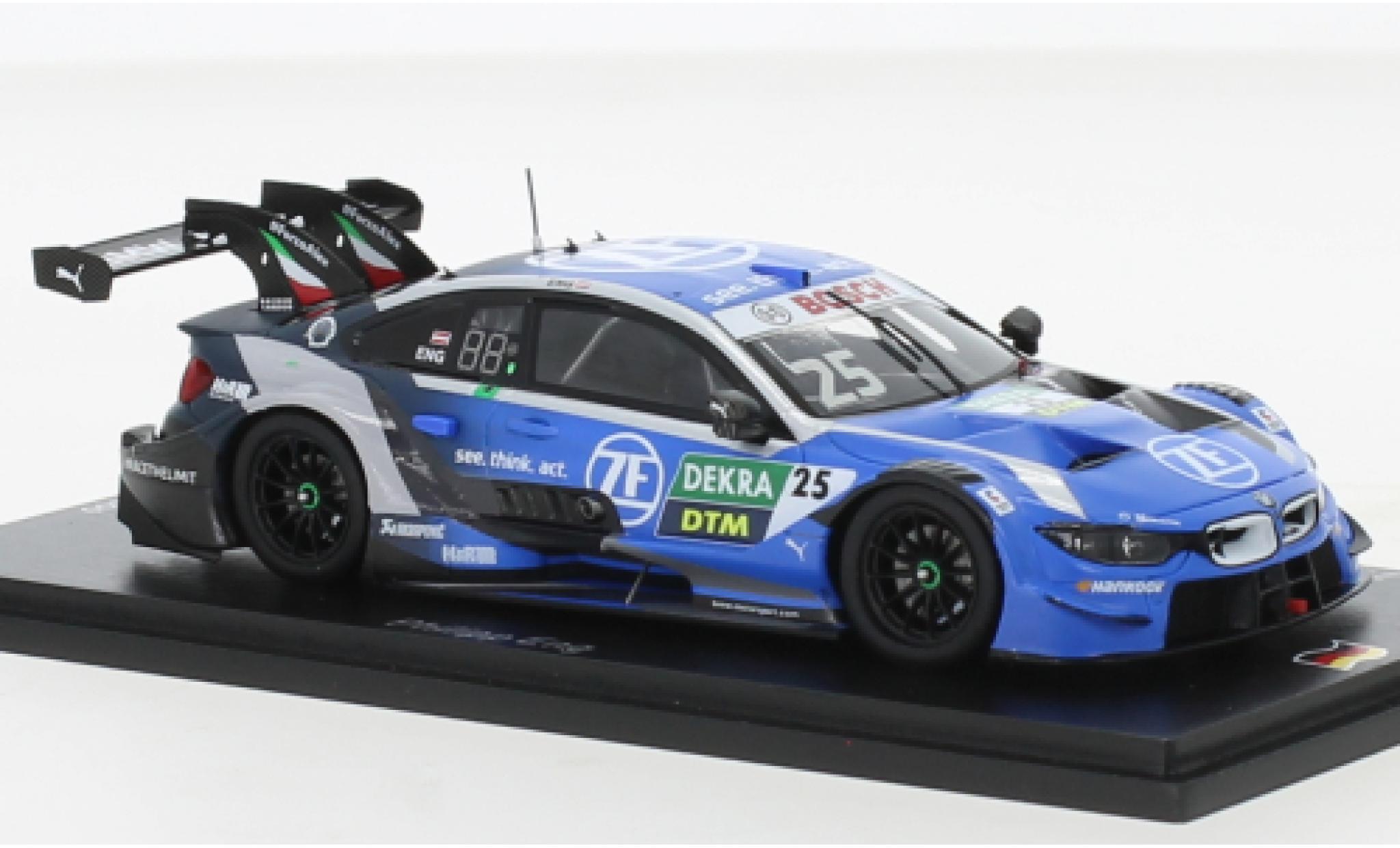 Bmw M4 1/43 Spark DTM No.25 Team RBM ZF DTM Hockenheim 2020 modellino in miniatura