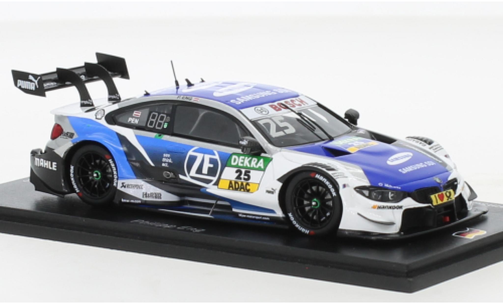 Bmw M4 1/43 Spark DTM No.25 Team RMR Samsung DTM Hockenheim 2018 modellino in miniatura