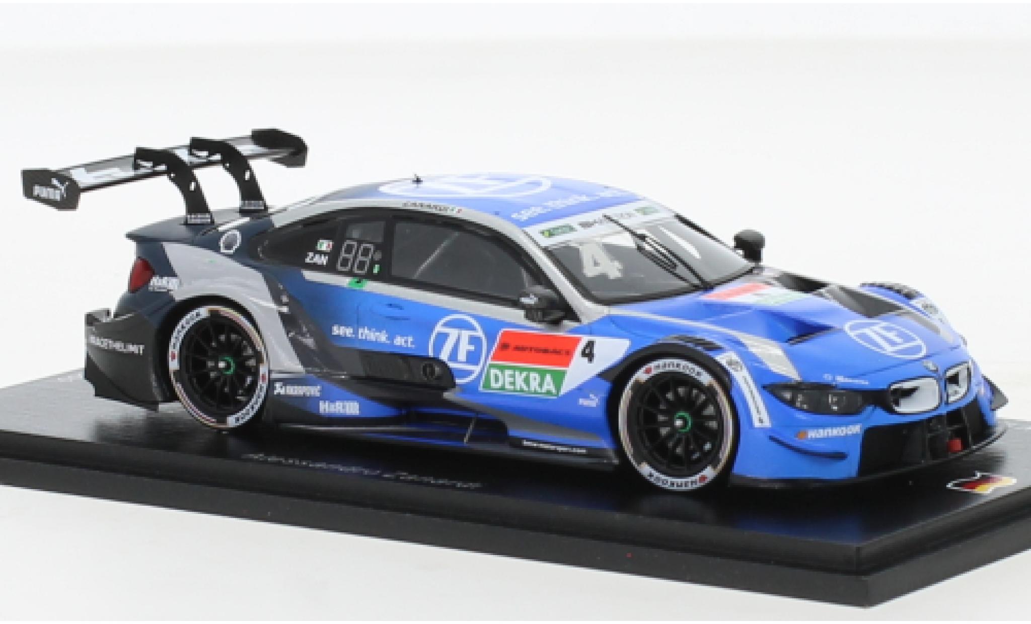 Bmw M4 1/43 Spark DTM No.4 Team RBM ZF Super GT - DTM DreamRace Fuji 2019 modellino in miniatura