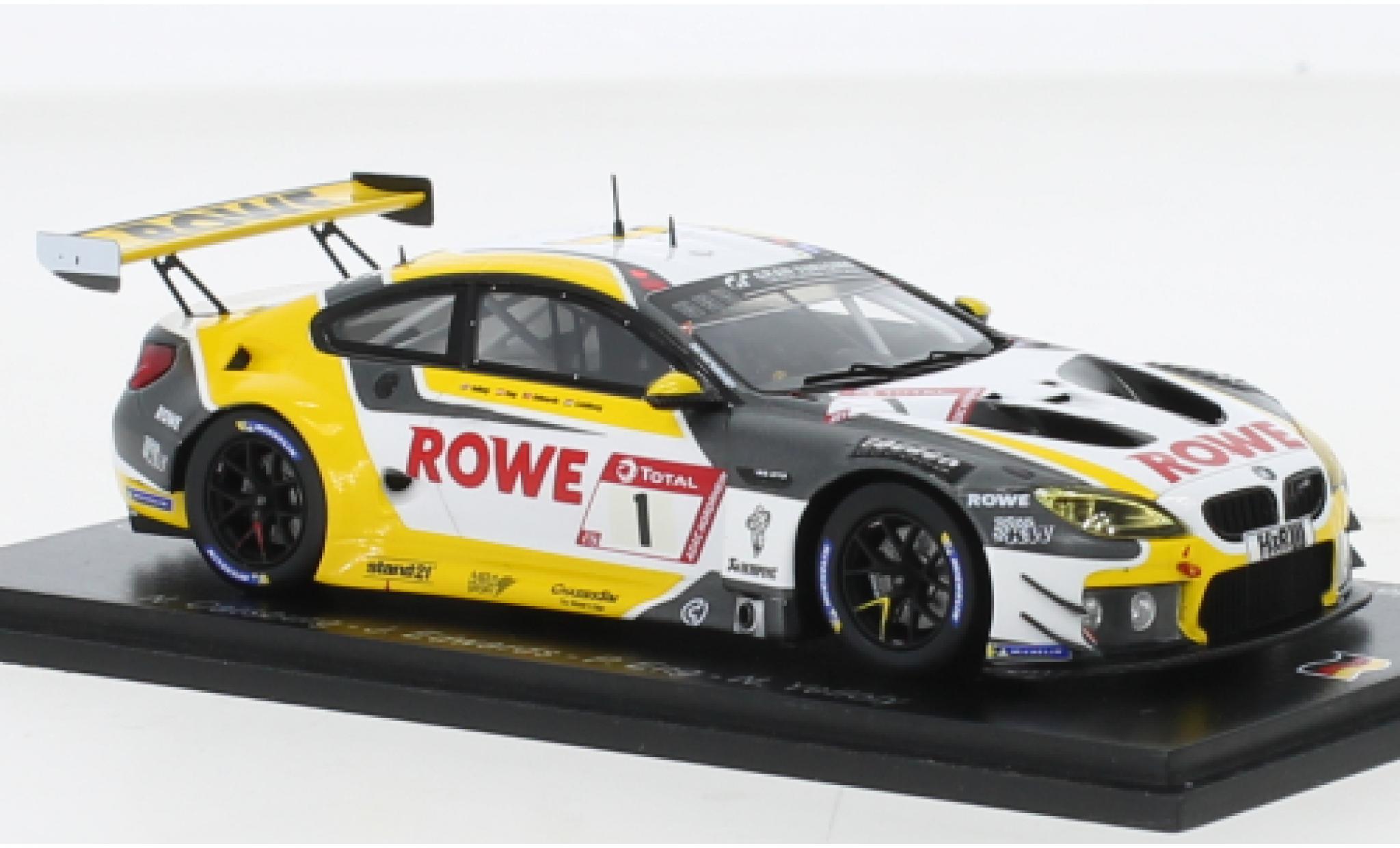 Bmw M6 1/43 Spark GT3 No.1 Rowe Racing ROWE 24h Nuerburgring 2021 modellino in miniatura