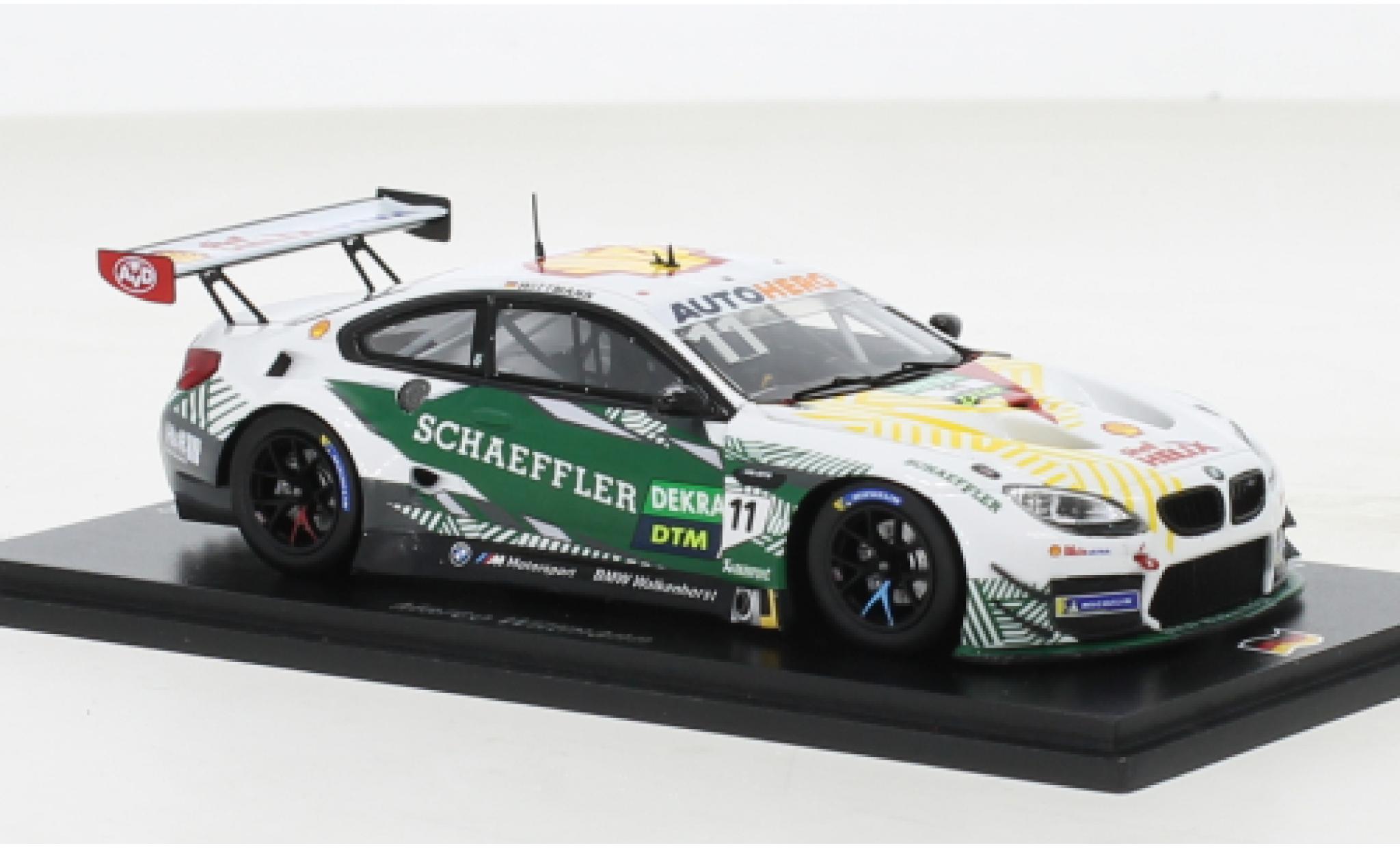 Bmw M6 1/43 Spark GT3 No.11 Walkenhorst Motorsport Schaeffler DTM 2021 modellino in miniatura