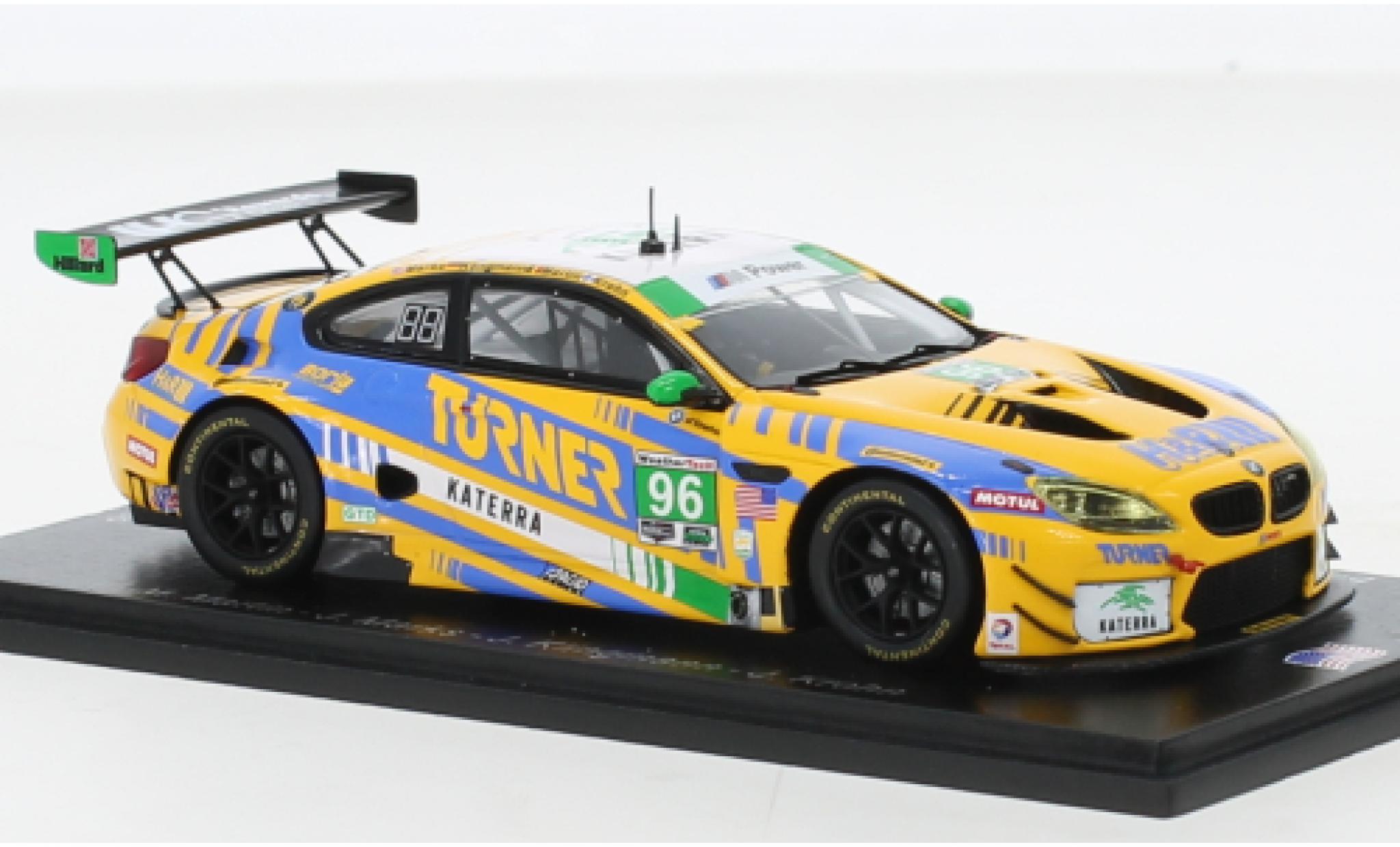 Bmw M6 1/43 Spark GT3 No.96 Turner Motorsport 24h Daytona 2017 modellino in miniatura