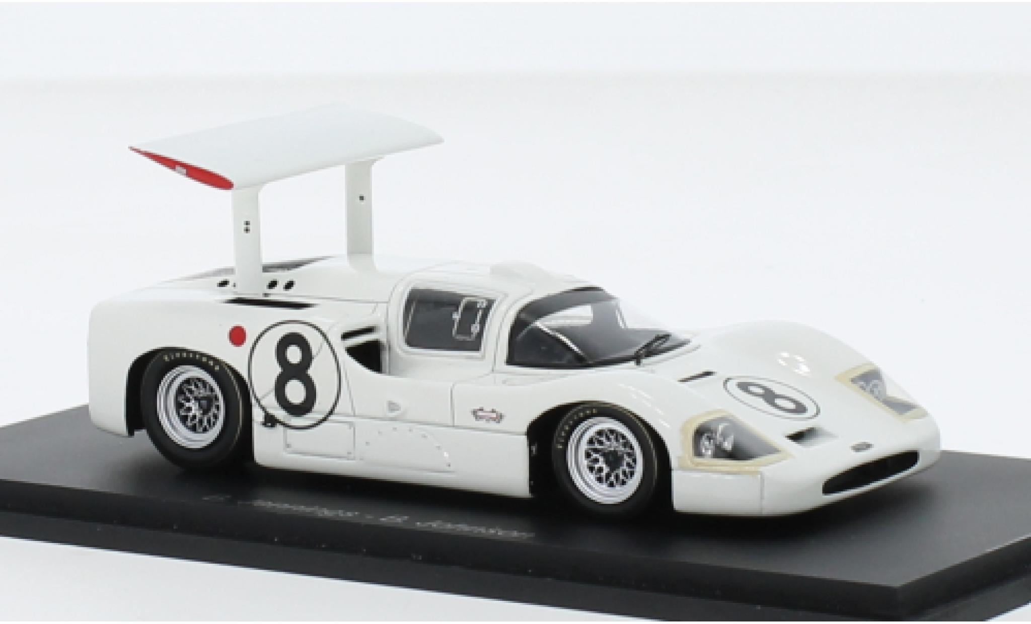 Chaparral 2F 1/43 Spark No.8 24h Le Mans 1967 modellino in miniatura