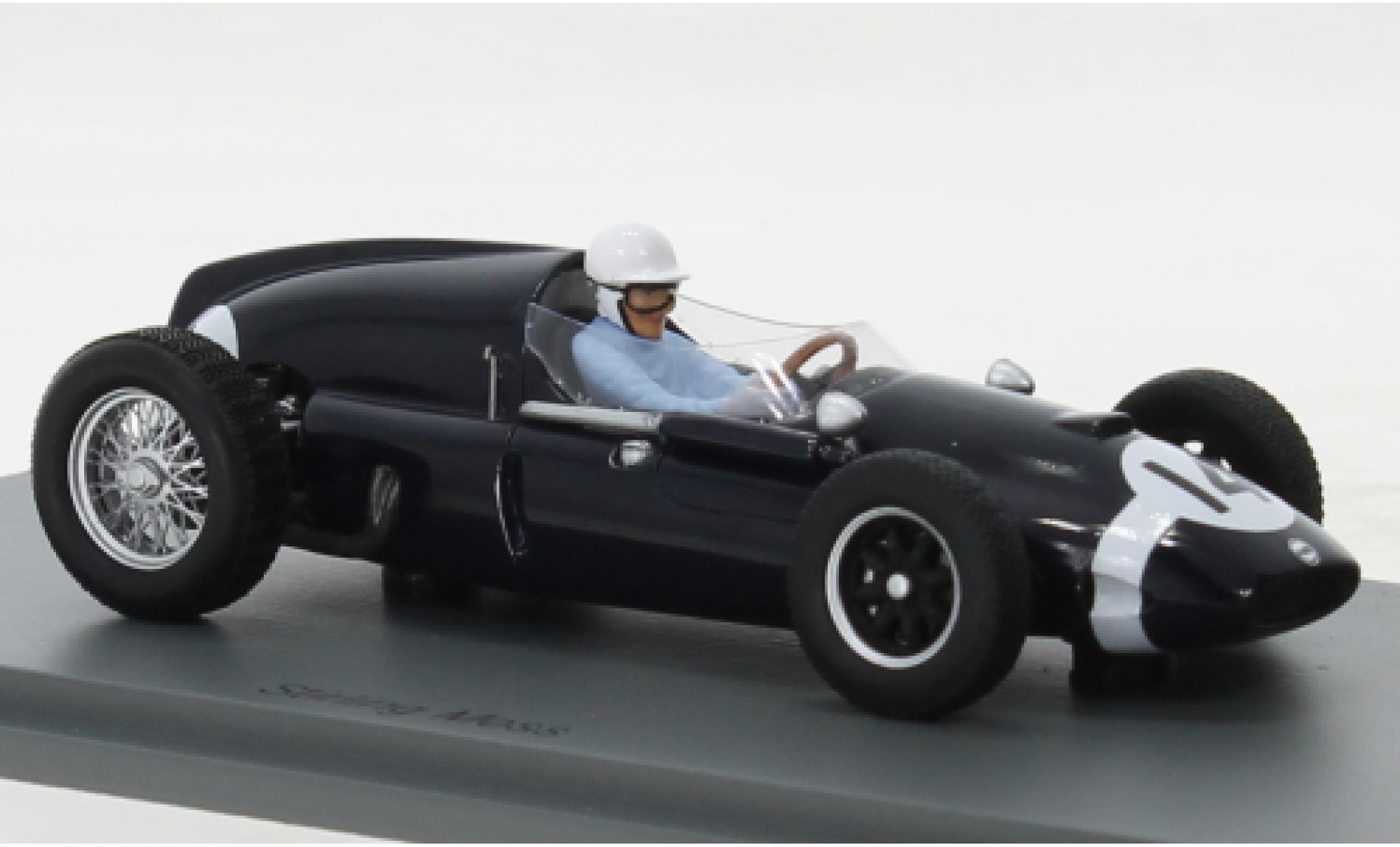 Cooper T51 1/43 Spark No.14 Formel 1 GP Italien 1959 modellino in miniatura
