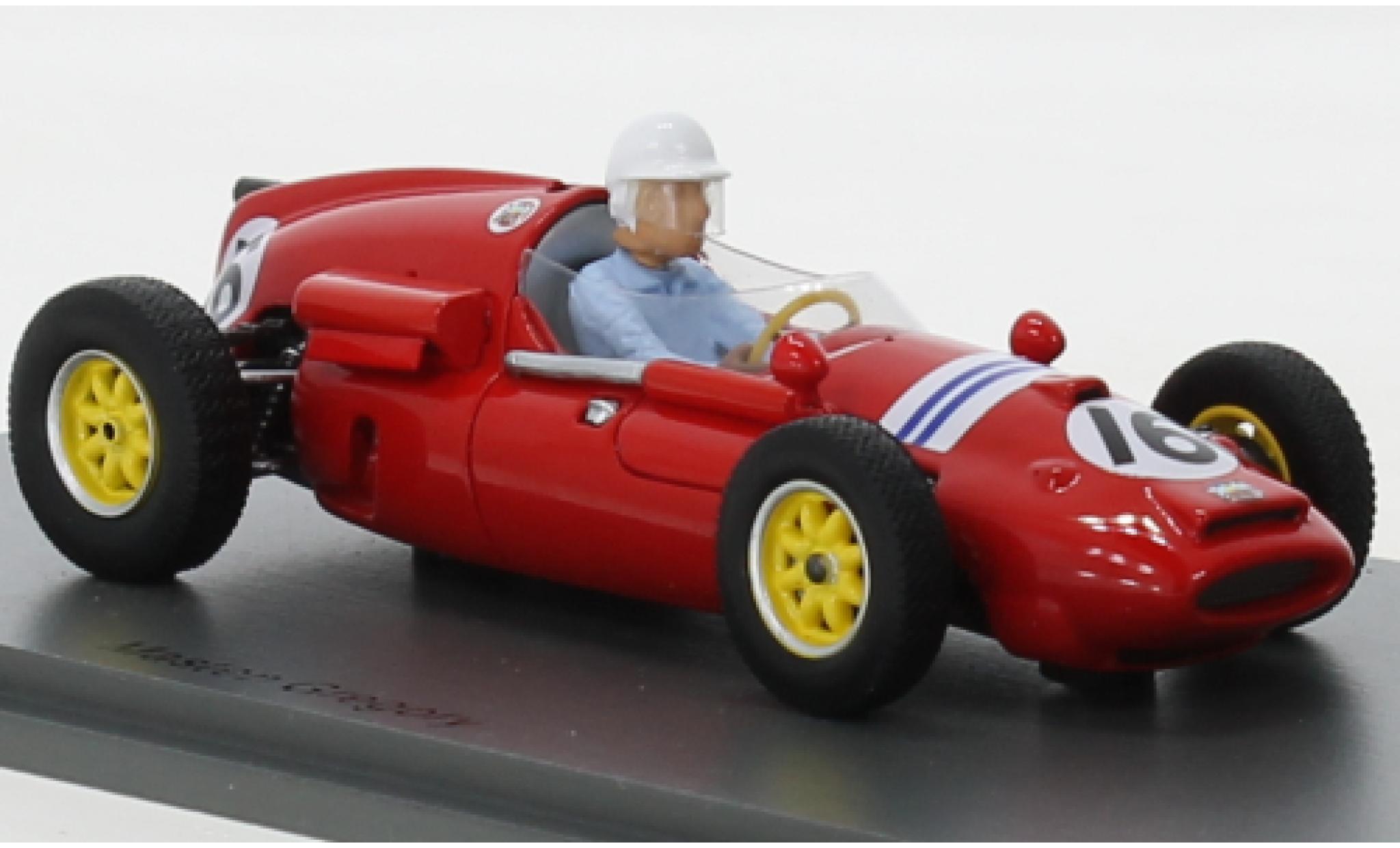 Cooper T51 1/43 Spark No.16 Formel 1 GP Großbritannien 1960 modellino in miniatura