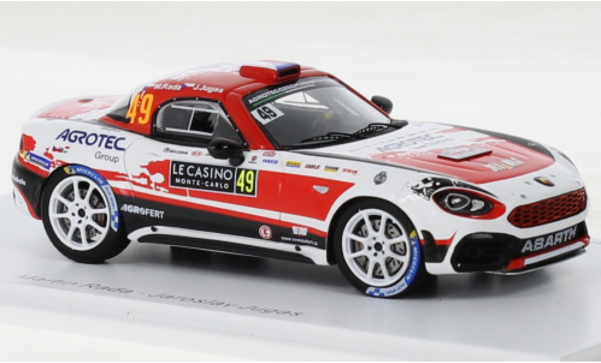Fiat 124 1/43 Spark Rally RGT No.49 Rallye WM Rallye Monte Carlo 2022 modellino in miniatura