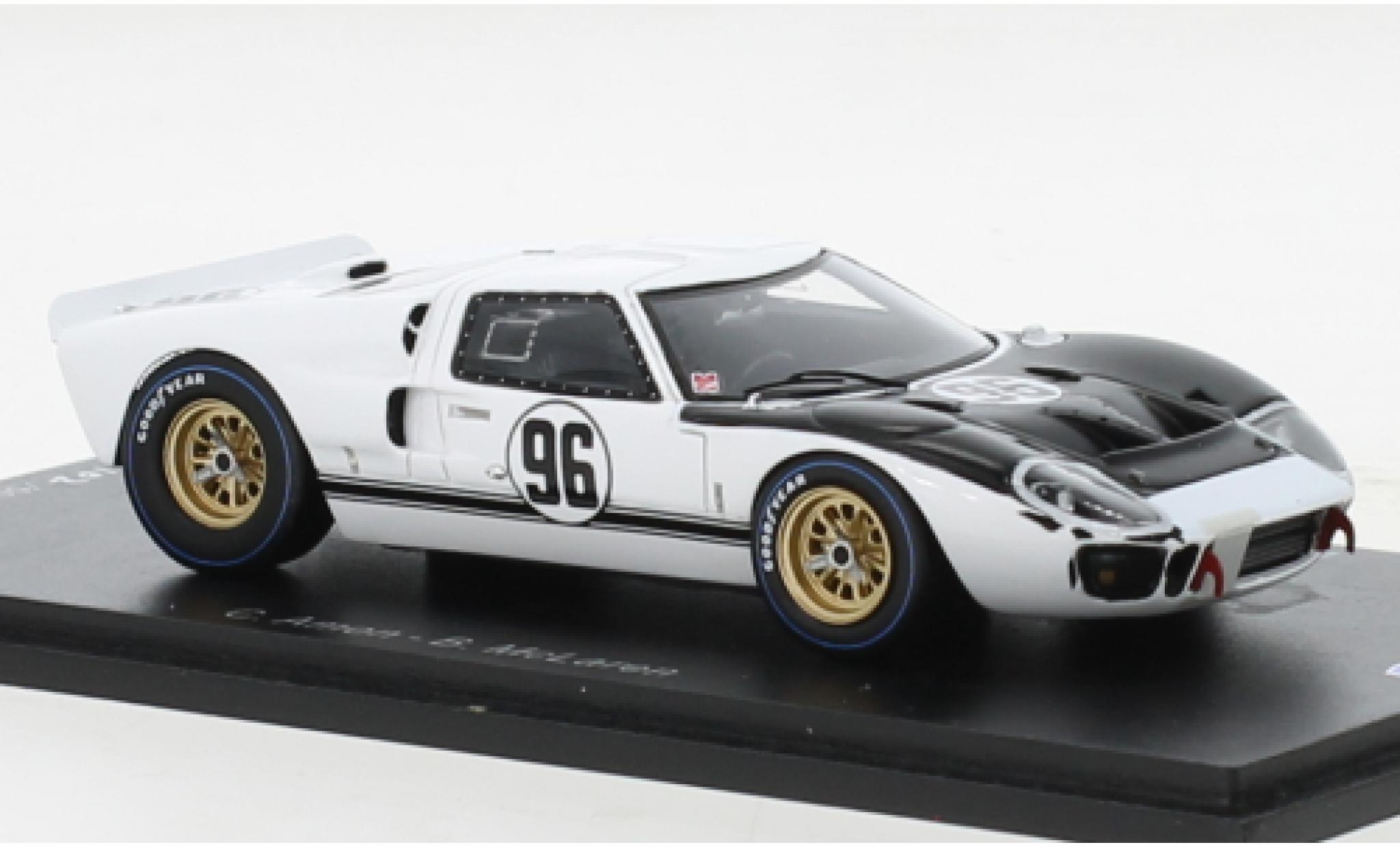Ford GT40 1/43 Spark MK II RHD No.96 24h Daytona 1966 modellino in miniatura