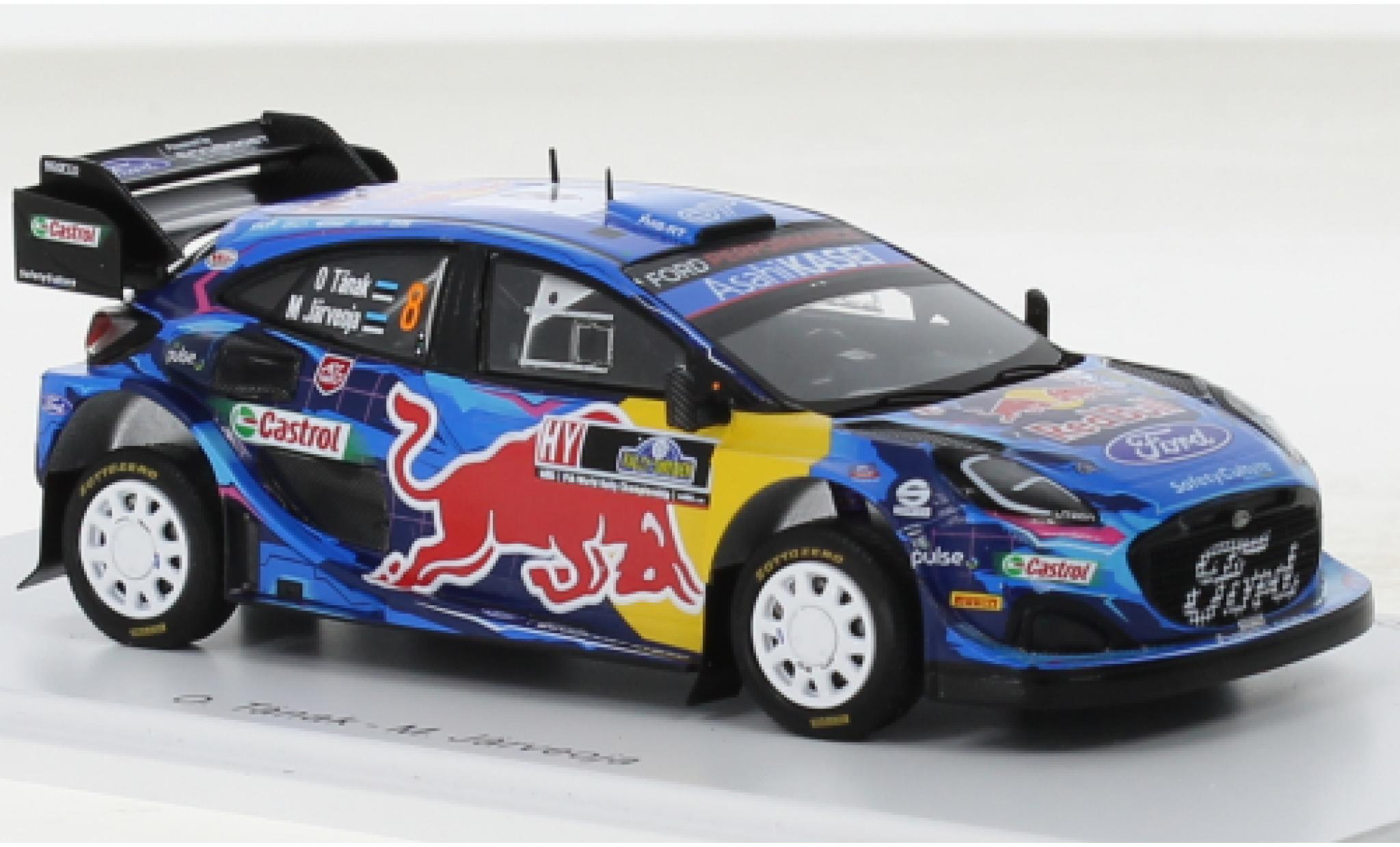 Ford Puma 1/43 Spark Rally 1 No.8 M-Sport World Rally Team Rallye WM Rallye Suède 2023 modellino in miniatura