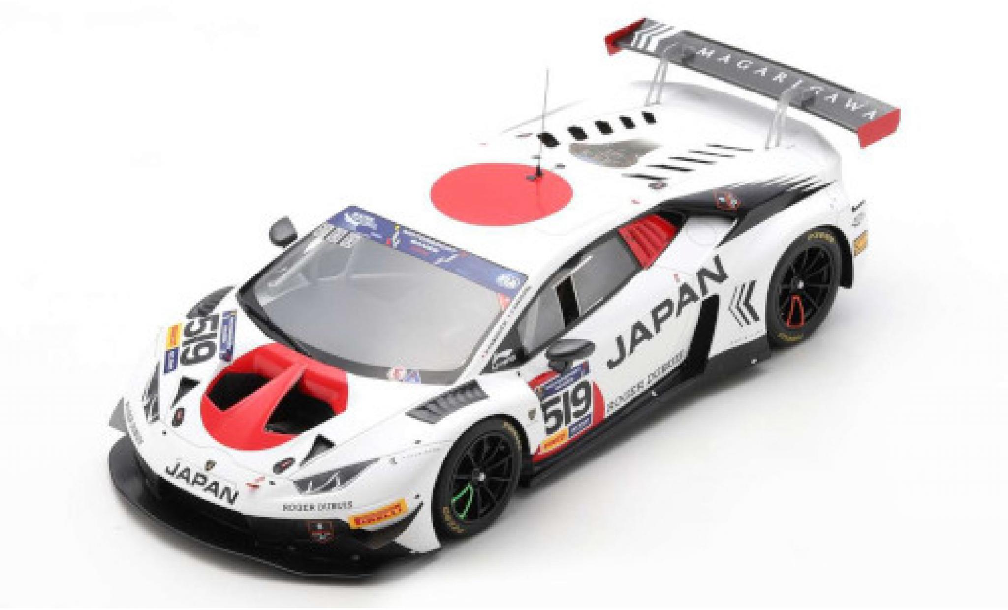 Lamborghini Huracan 1/18 Spark GT3 Evo No.519 Team Japan FIA Motorsport Games GT Cup Vallelunga 2019 modellino in miniatura