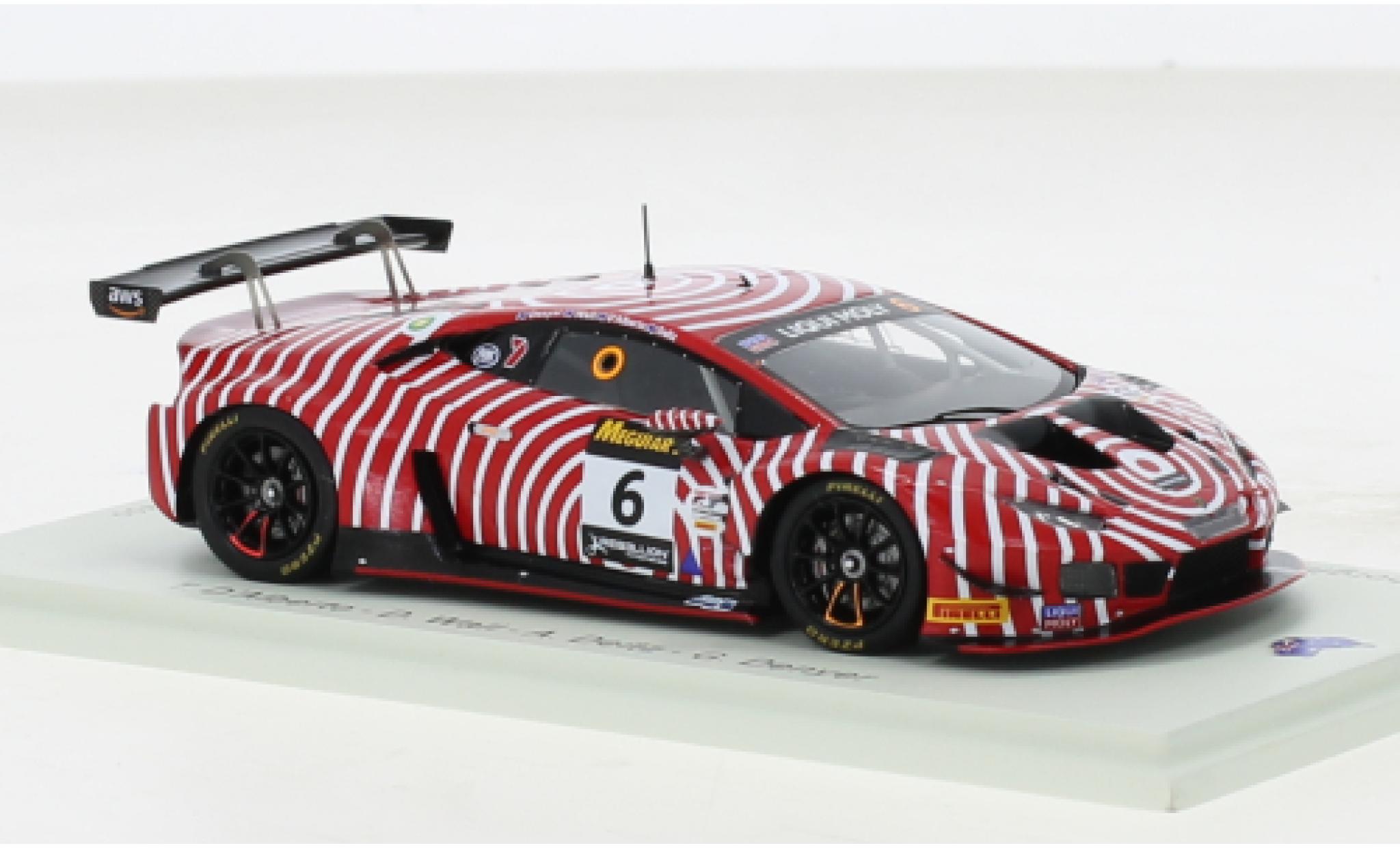 Lamborghini Huracan 1/43 Spark GT3 Evo No.6 Wall Racing 12h Bathurst 2022 modellino in miniatura