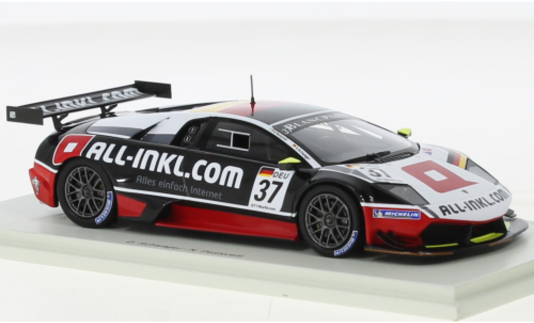 Lamborghini Murcielago 1/43 Spark LP 670 R-SV GT1 No.37 All-Inkl.com Münnich Motorsport FIA GT1 World Championship 2011 modellino in miniatura