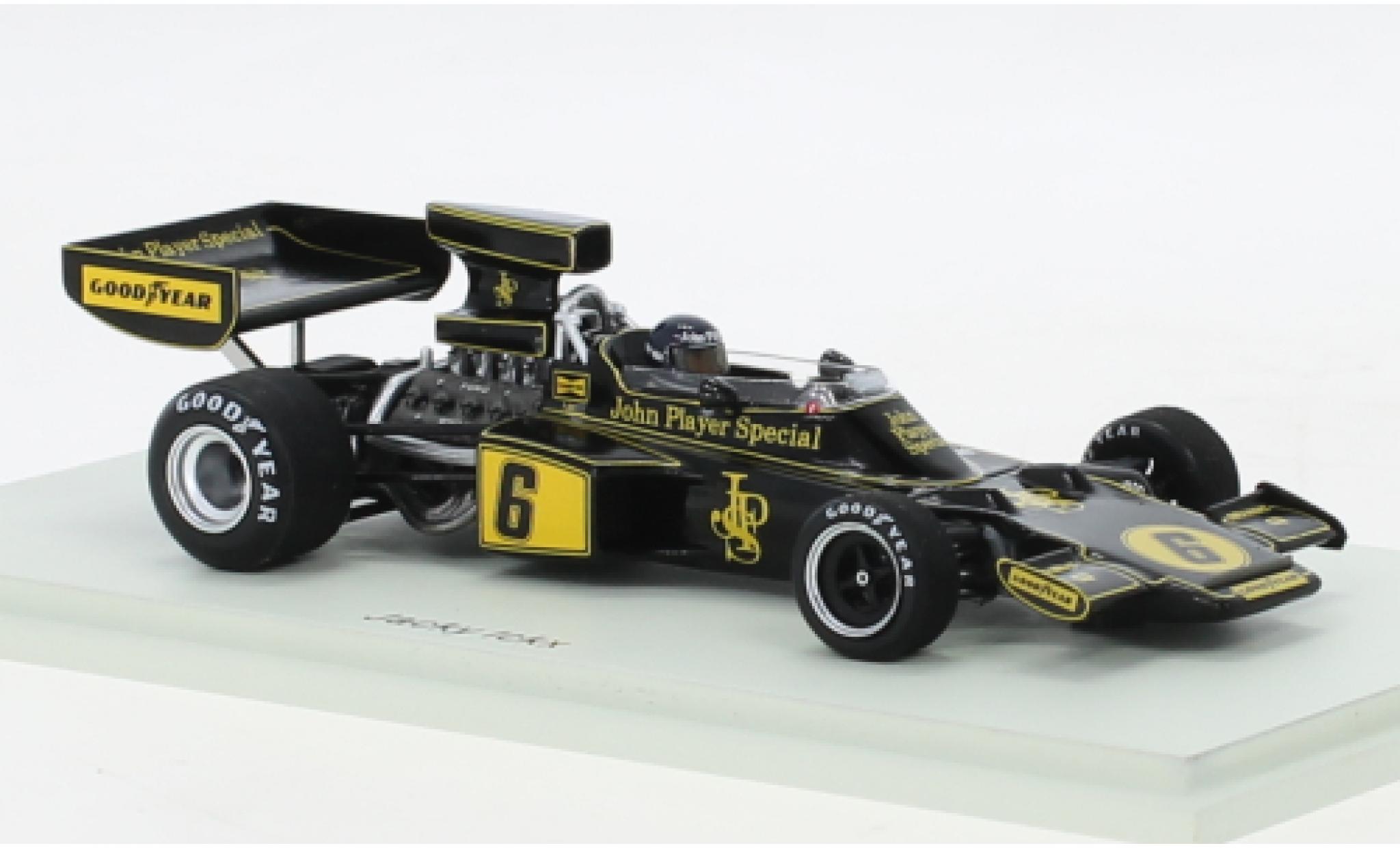 Lotus 72 1/43 Spark E No.6 John Player Special Formel 1 GP Spanien 1975 modellino in miniatura