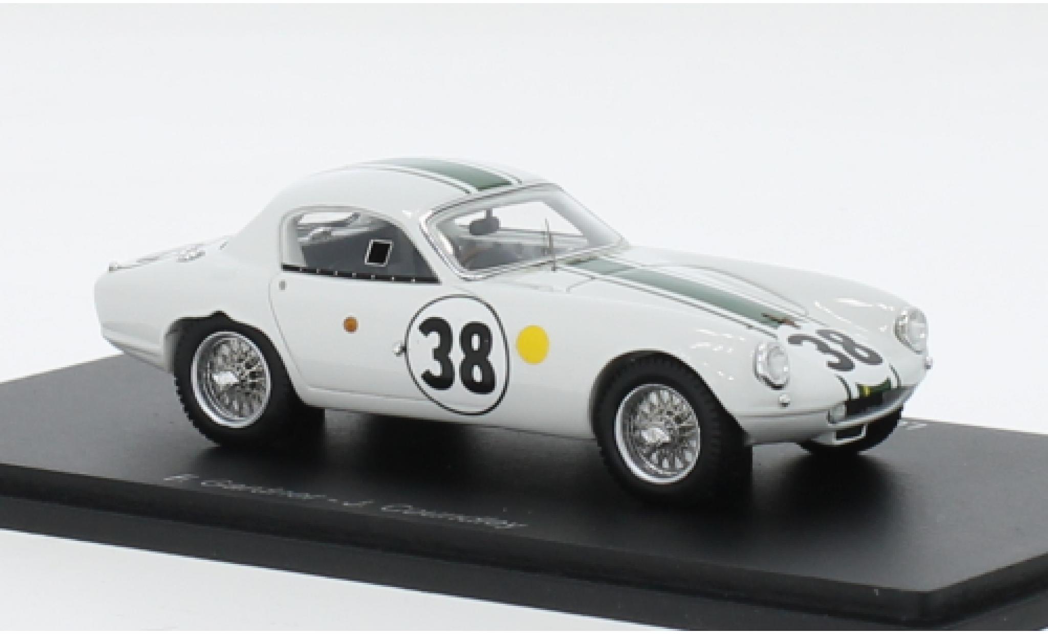 Lotus Elite 1/43 Spark RHD No.38 24h Le Mans 1963 modellino in miniatura