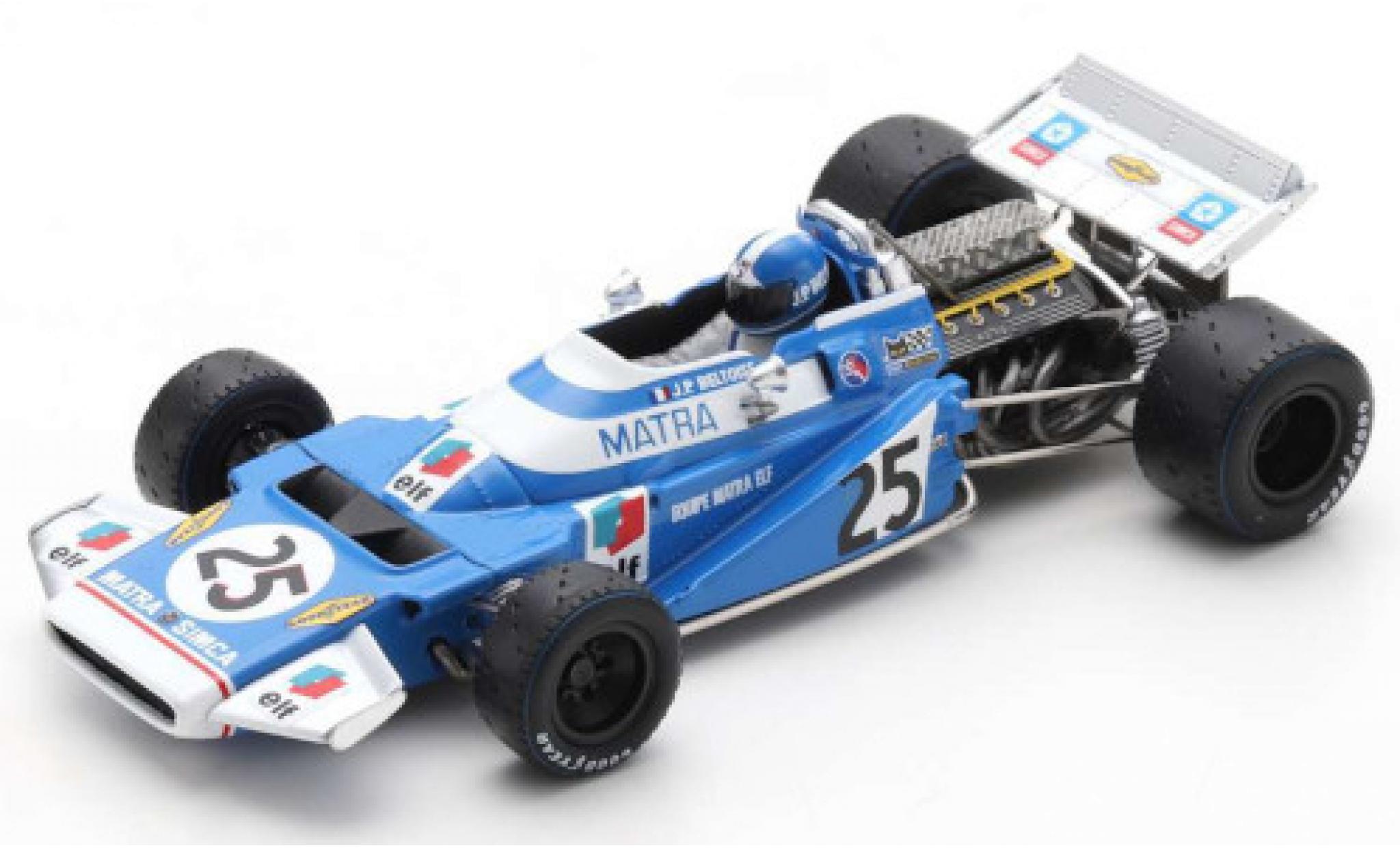 Matra MS120 1/43 Spark No.25 Formel 1 GP Belgien 1970 modellino in miniatura