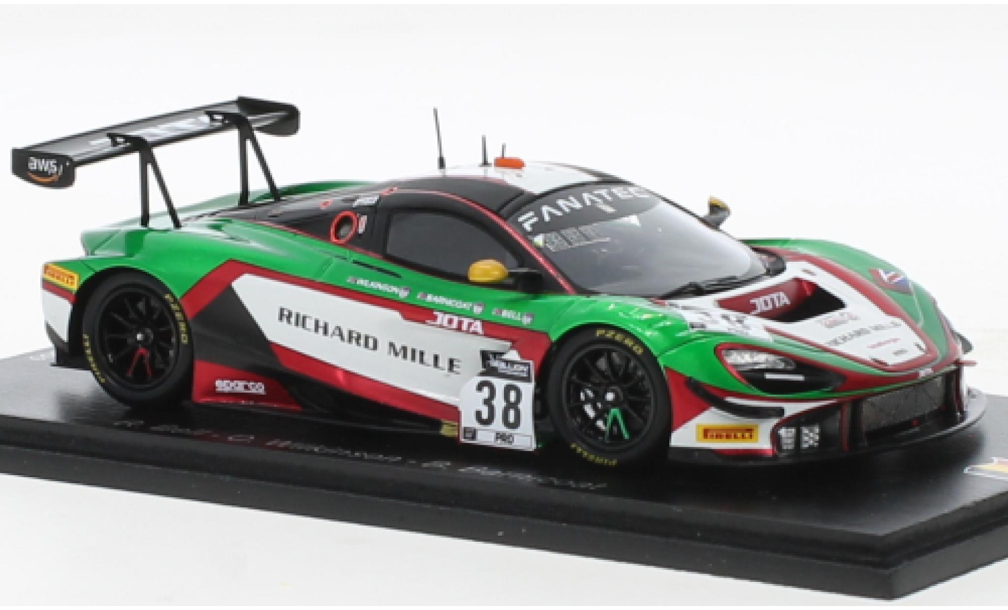 McLaren 720 1/43 Spark S GT3 No.38 JOTA 24h Spa 2021 modellino in miniatura