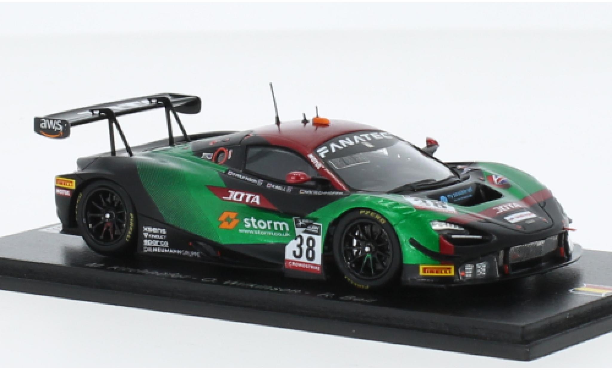 McLaren 720 1/43 Spark S GT3 No.38 JOTA 24h Spa 2022 modellino in miniatura