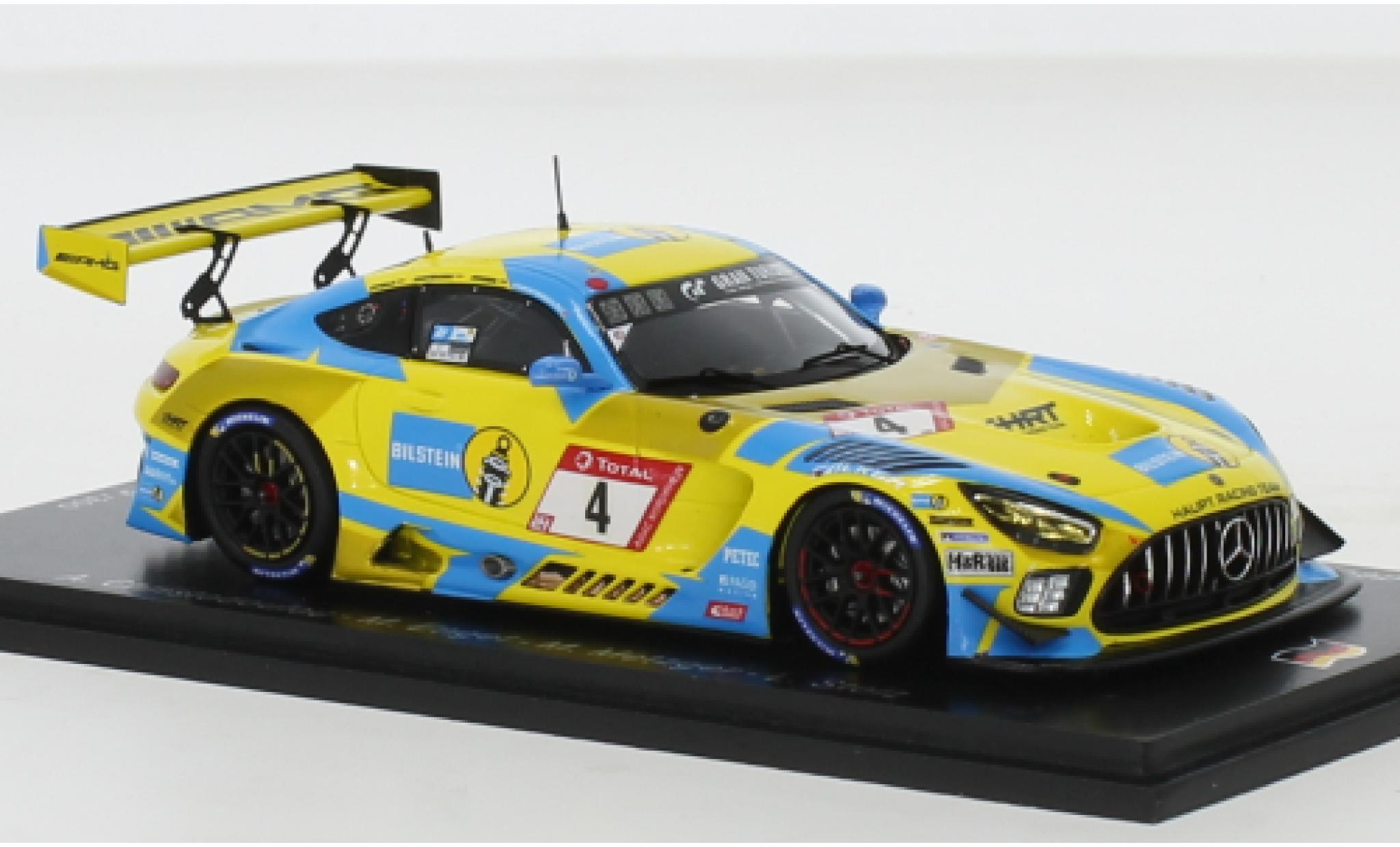 Mercedes AMG GT 1/43 Spark 3 No.4 AMG Team HRT Bilstein 24h Nuerburgring 2021 modellino in miniatura