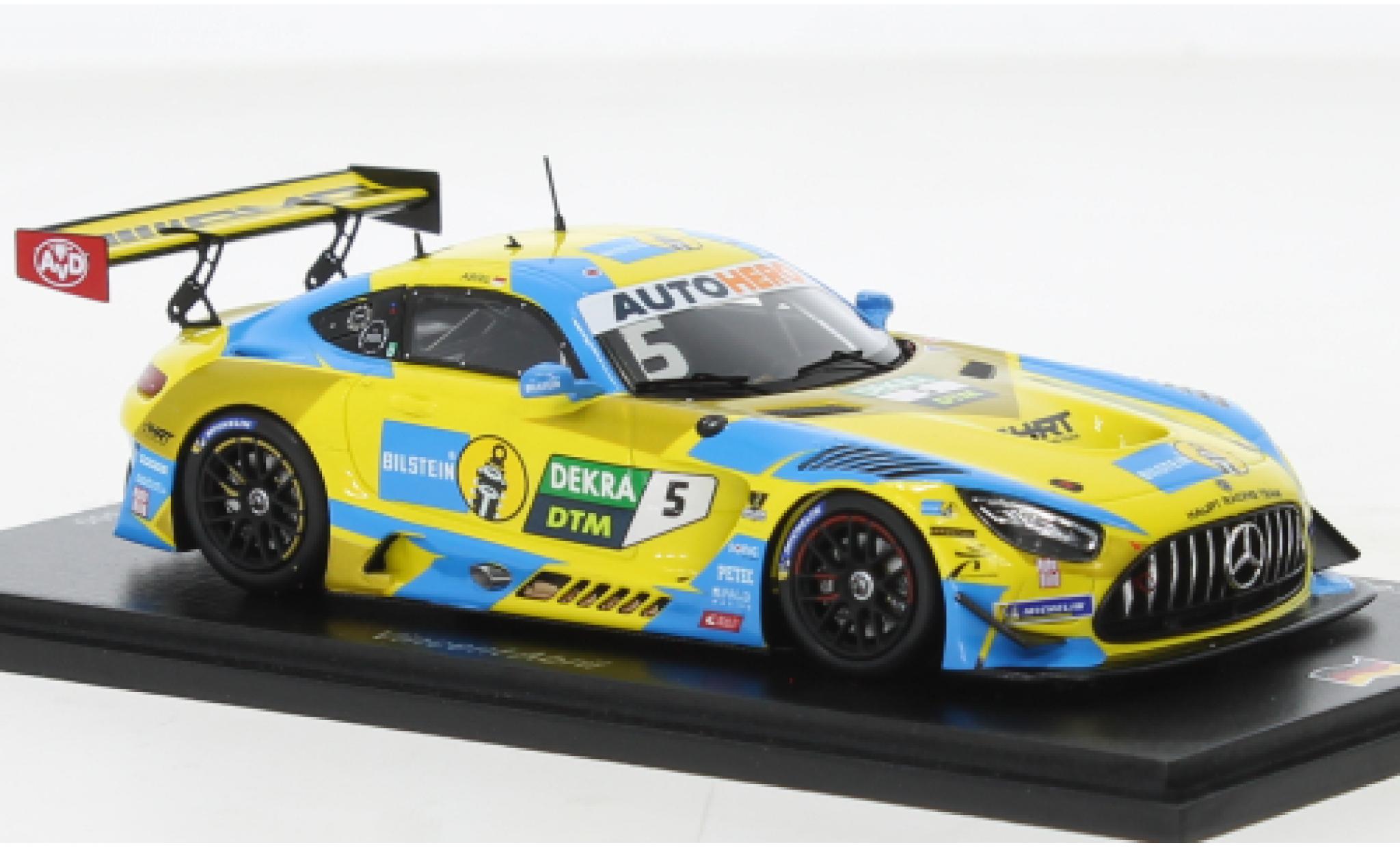 Mercedes AMG GT 1/43 Spark 3 No.5 AMG Team HRT Bilstein DTM 2021 modellino in miniatura