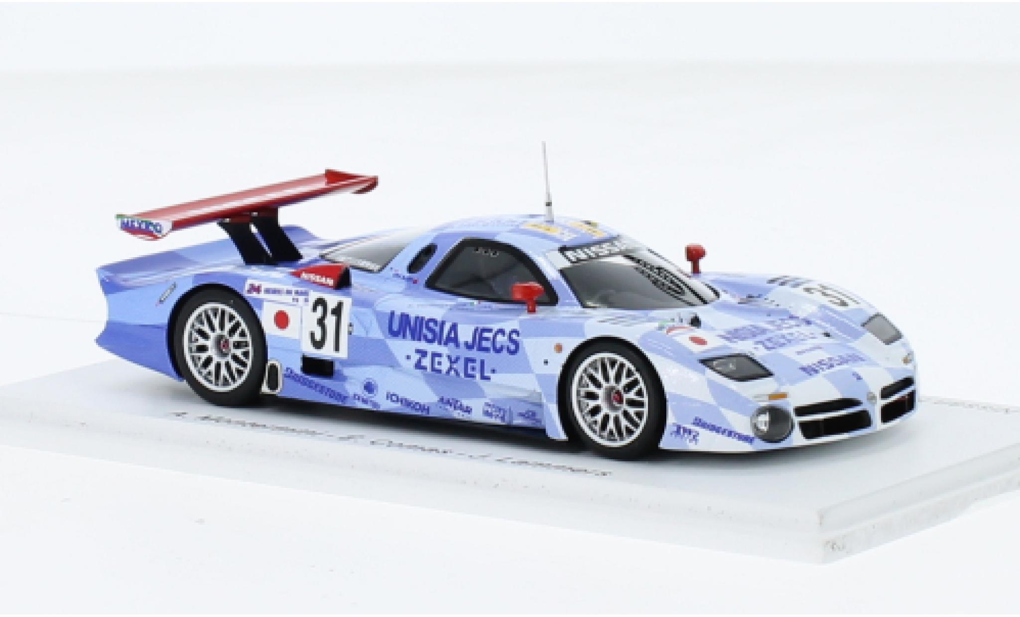 Nissan R390 1/43 Spark GT1 RHD No.31 Motorsports 24h Le Mans 1998 modellino in miniatura