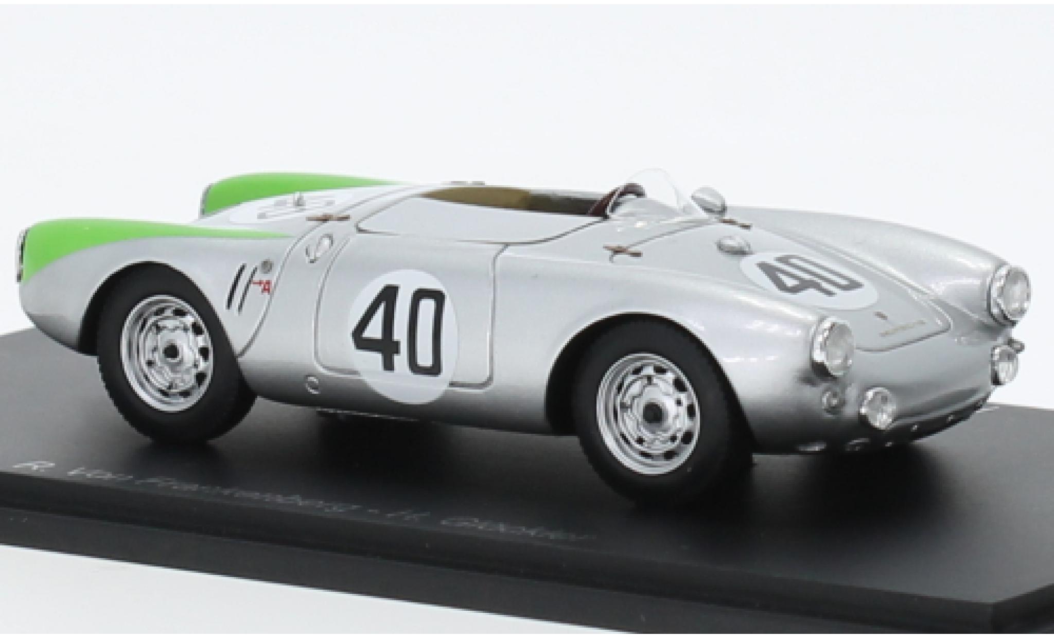 Porsche 550 1/43 Spark No.40 24h Le Mans 1954 modellino in miniatura