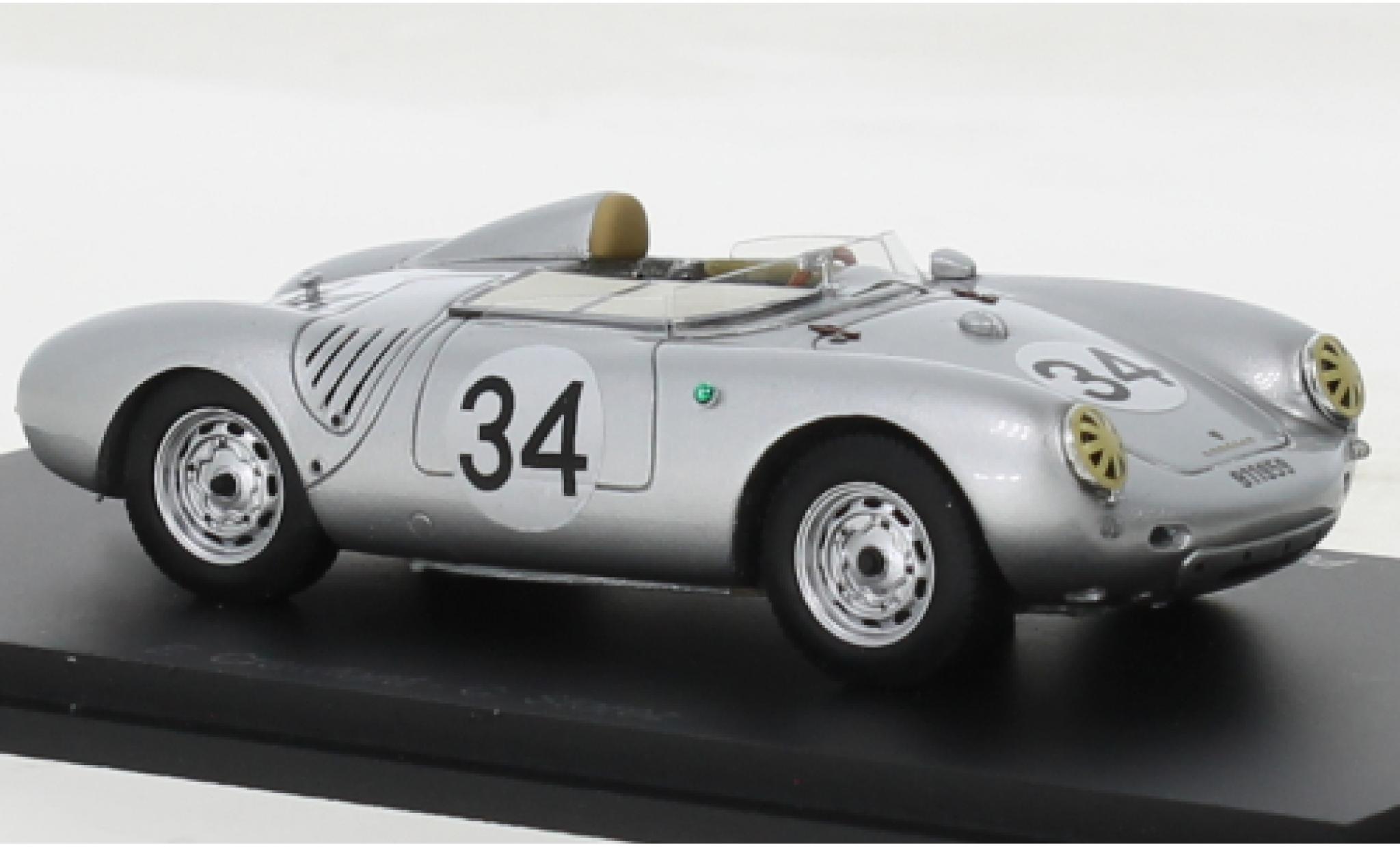 Porsche 550 1/43 Spark A No.34 24h Le Mans 1957 modellino in miniatura