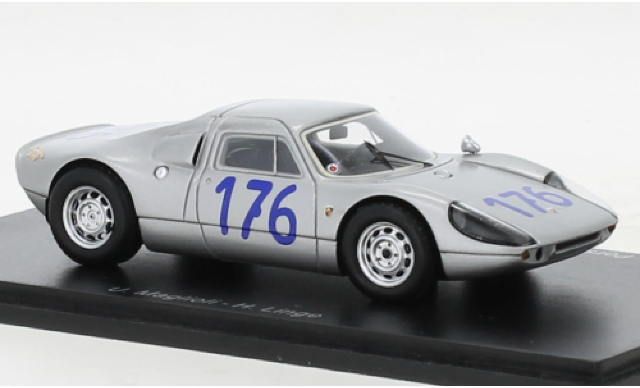 Porsche 904 1965 1/43 Spark GTS No.176 Targa Florio modellino in miniatura