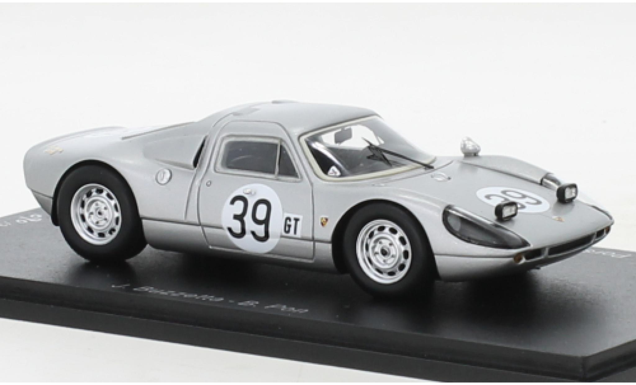 Porsche 904 1965 1/43 Spark GTS No.39 12h Sebring modellino in miniatura