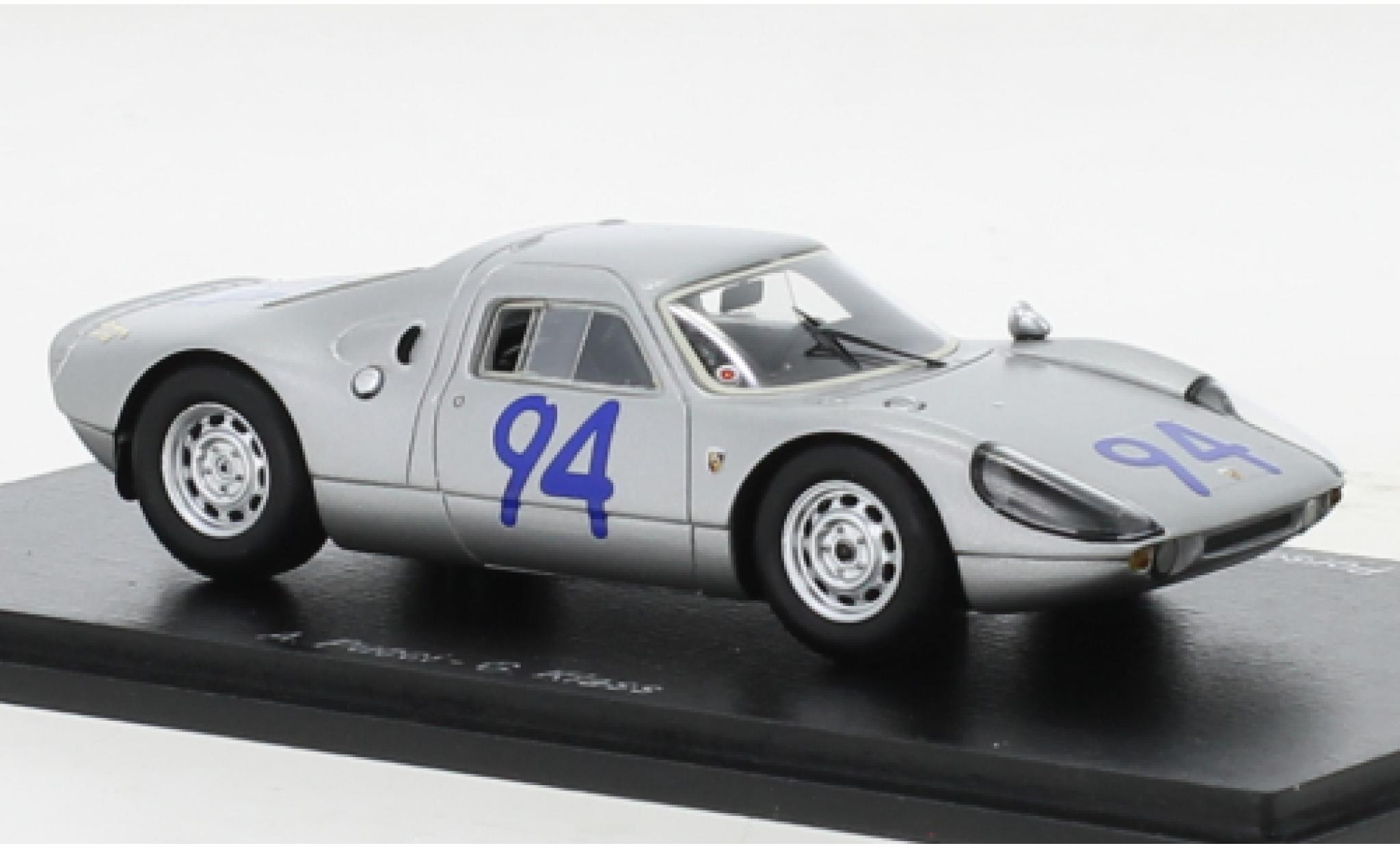 Porsche 904 1965 1/43 Spark GTS No.94 Targa Florio modellino in miniatura