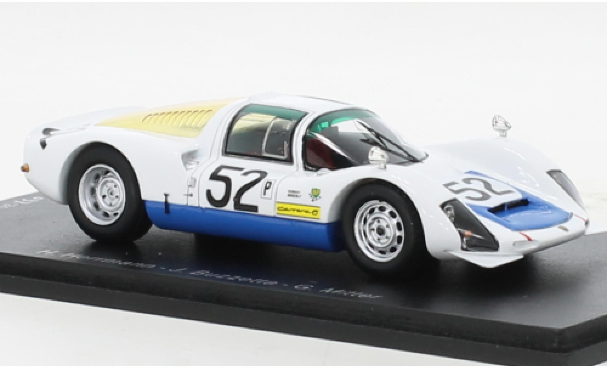 Porsche 906 1/43 Spark No.52 12h Sebring 1966 modellino in miniatura