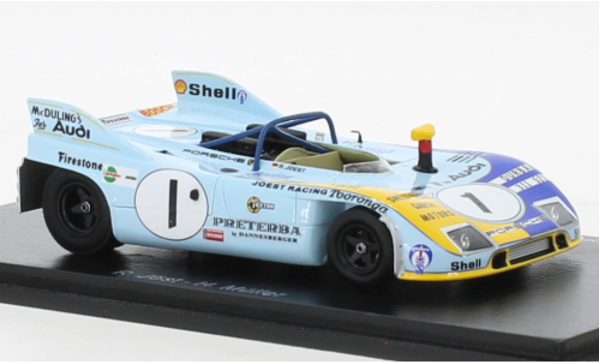 Porsche 908 1973 1/43 Spark /03 RHD No.1 Reinold Joest Racing 9h Kyalami modellino in miniatura