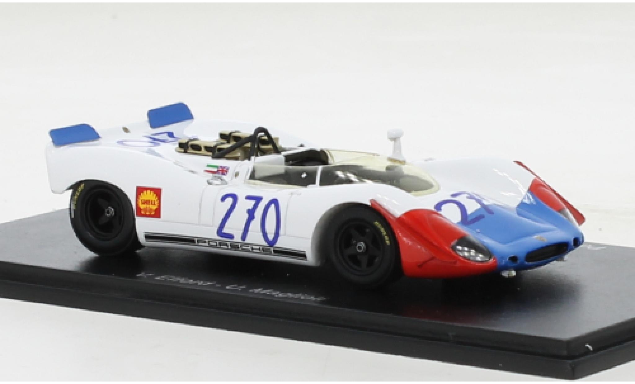 Porsche 908 1969 1/43 Spark -2 RHD No.270 Targa Florio modellino in miniatura