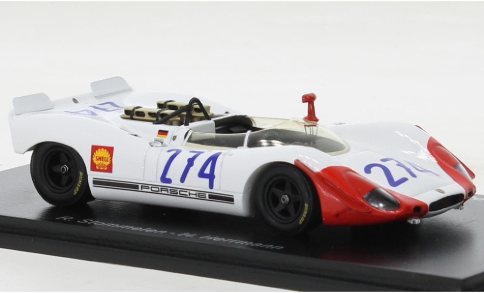 Porsche 908 1969 1/43 Spark -2 RHD No.274 Targa Florio modellino in miniatura