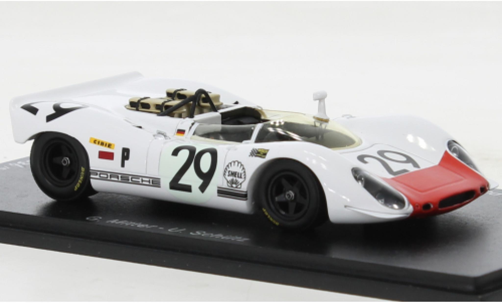 Porsche 908 1969 1/43 Spark -2 RHD No.29 12h Sebring modellino in miniatura