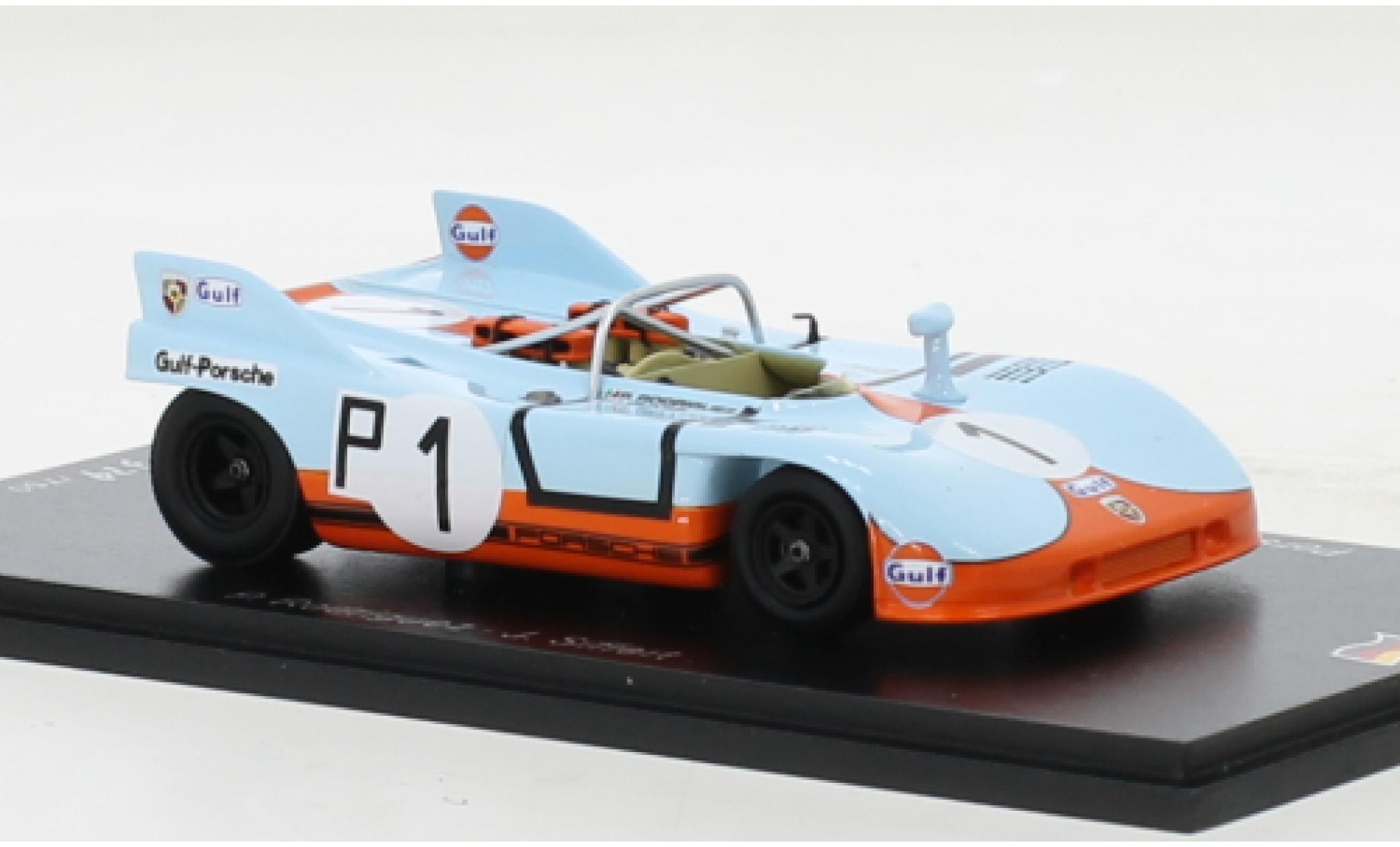 Porsche 908 1971 1/43 Spark /3 RHD No.1 1000 Km Nürburgring modellino in miniatura