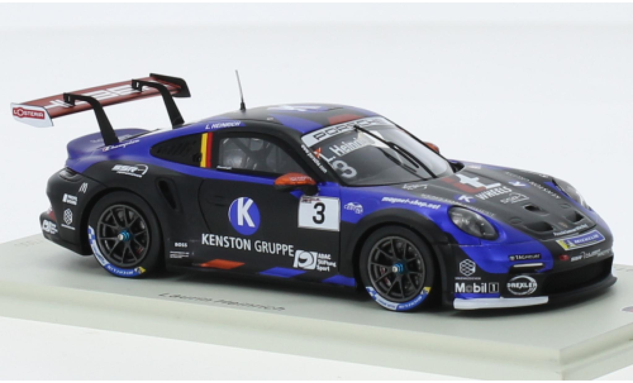 Porsche 991 GT3 Cup 1/43 Spark 911  No.3 Carrera Cup Allemagne 2022 modellino in miniatura