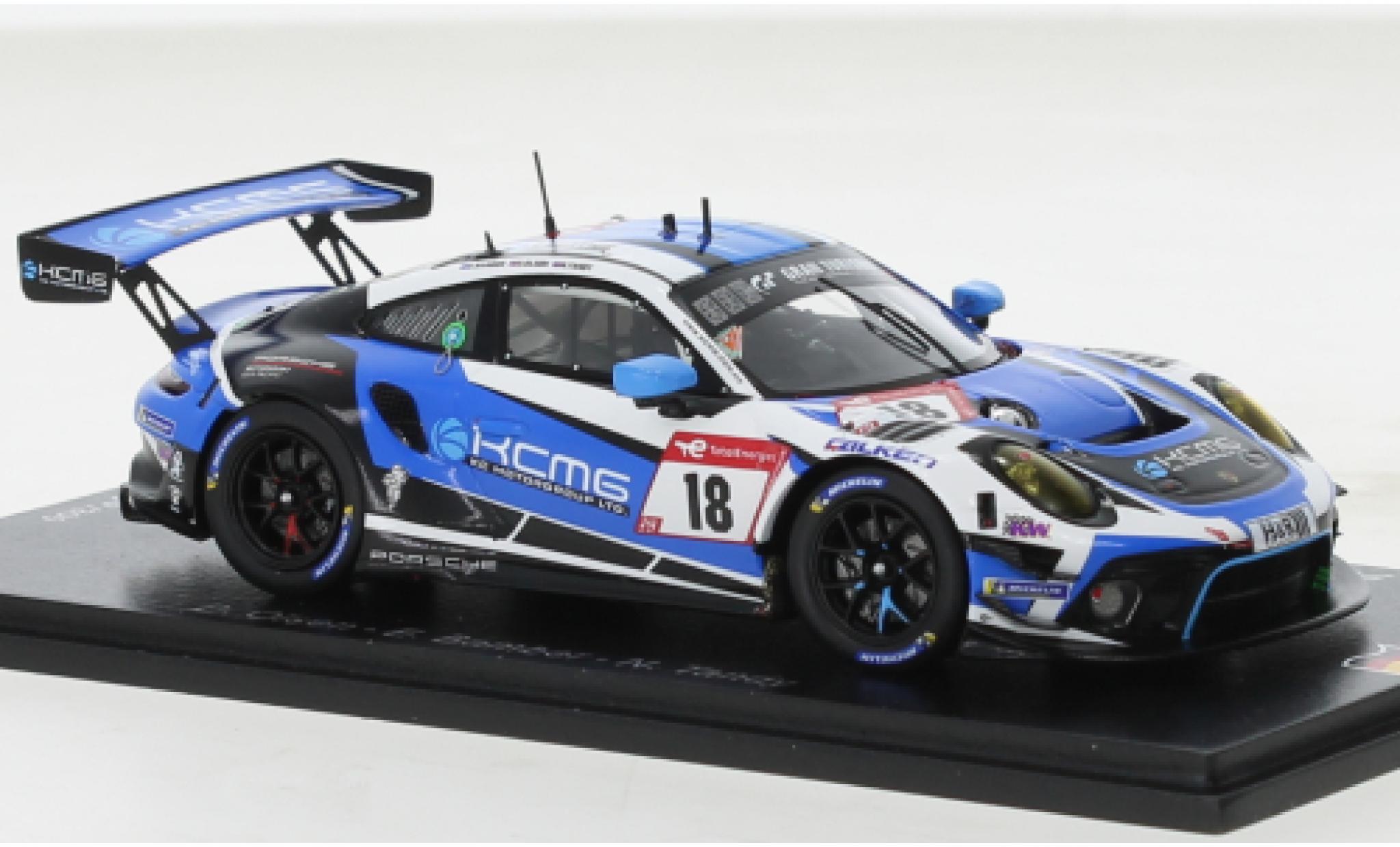 Porsche 991 GT3 R 1/43 Spark 911  No.18 KCMG 24h Nürburgring 2022 modellino in miniatura