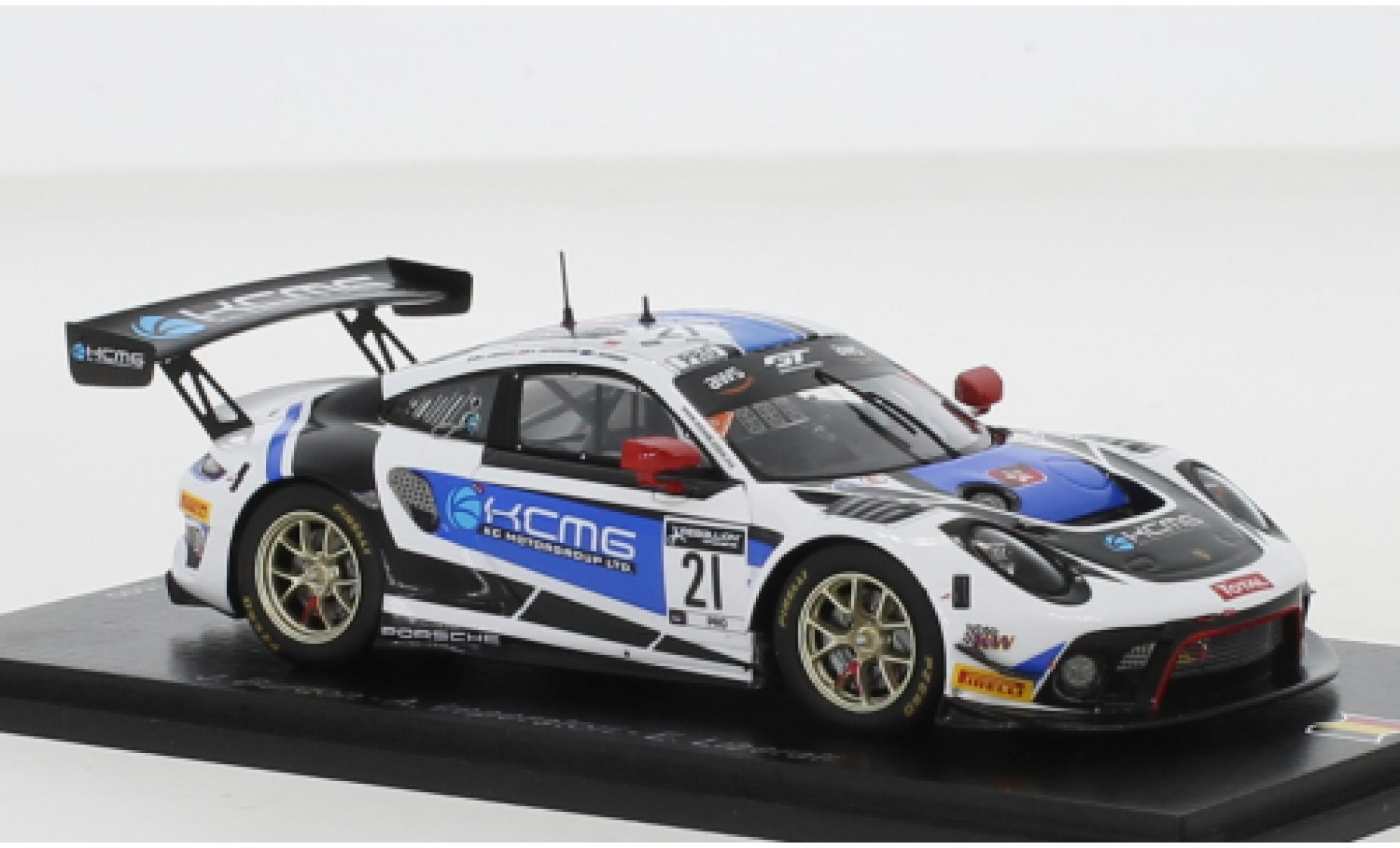 Porsche 992 GT3 R 1/43 Spark 911 (991) No.21 KCMG 24h Spa 2020 modellino in miniatura
