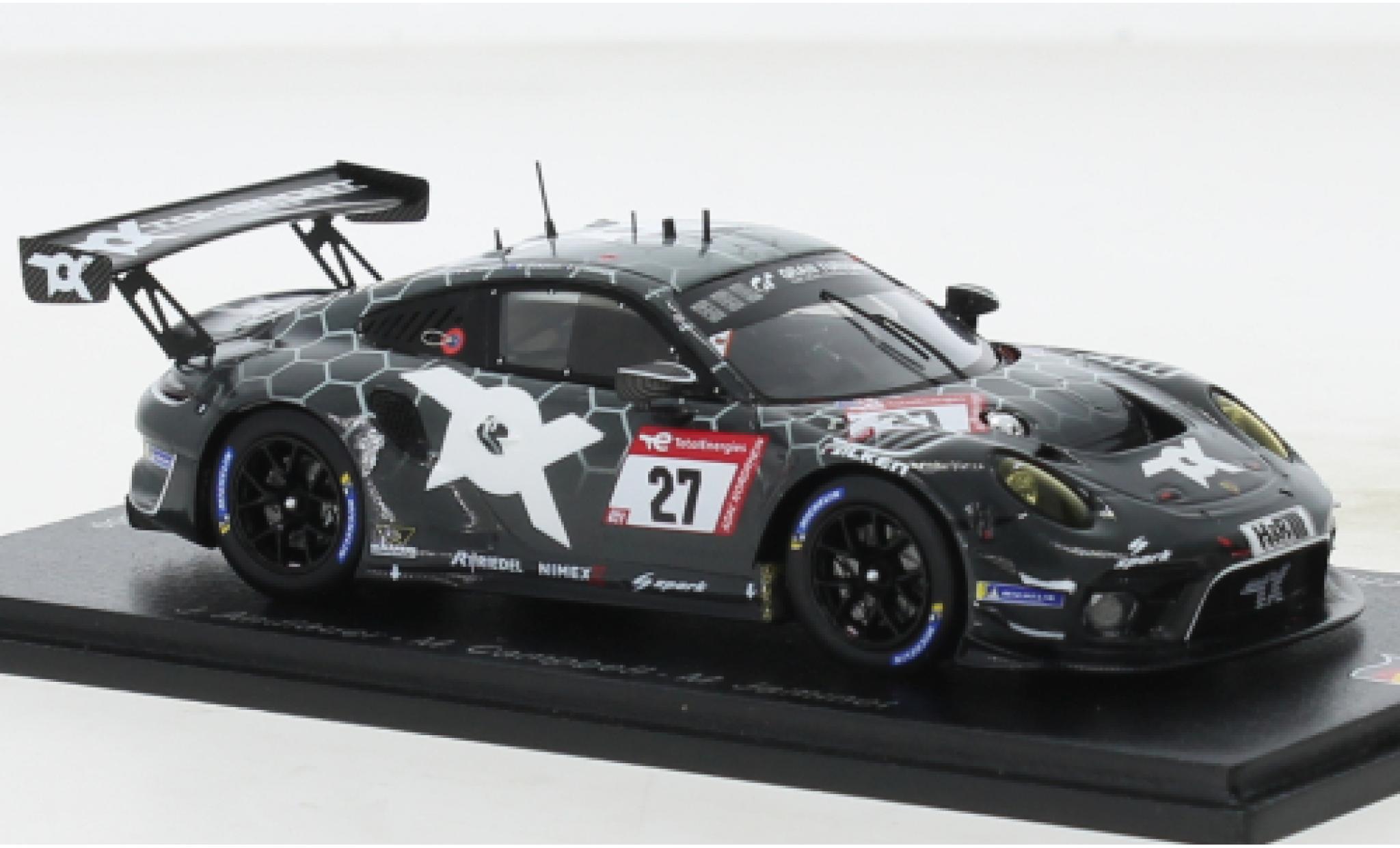 Porsche 991 GT3 R 1/43 Spark 911  No.27 Toksport WRT 24h Nuerburgring 2022 modellino in miniatura