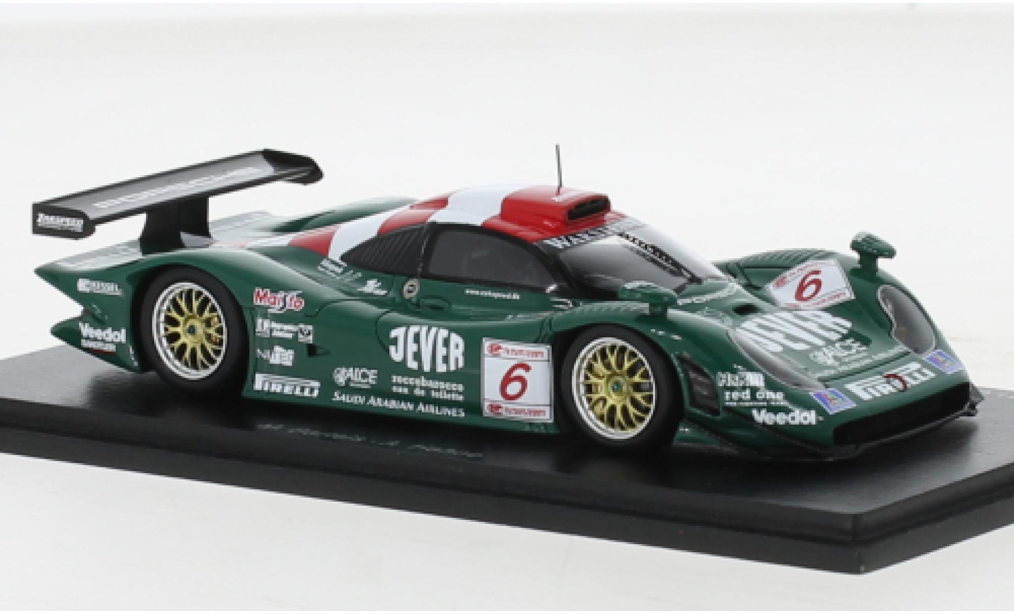 Porsche 996 GT1 1/43 Spark 911 -98 RHD No.6 Zakspeed Racing Jever FIA GT Championship Silverstone 1998 modellino in miniatura
