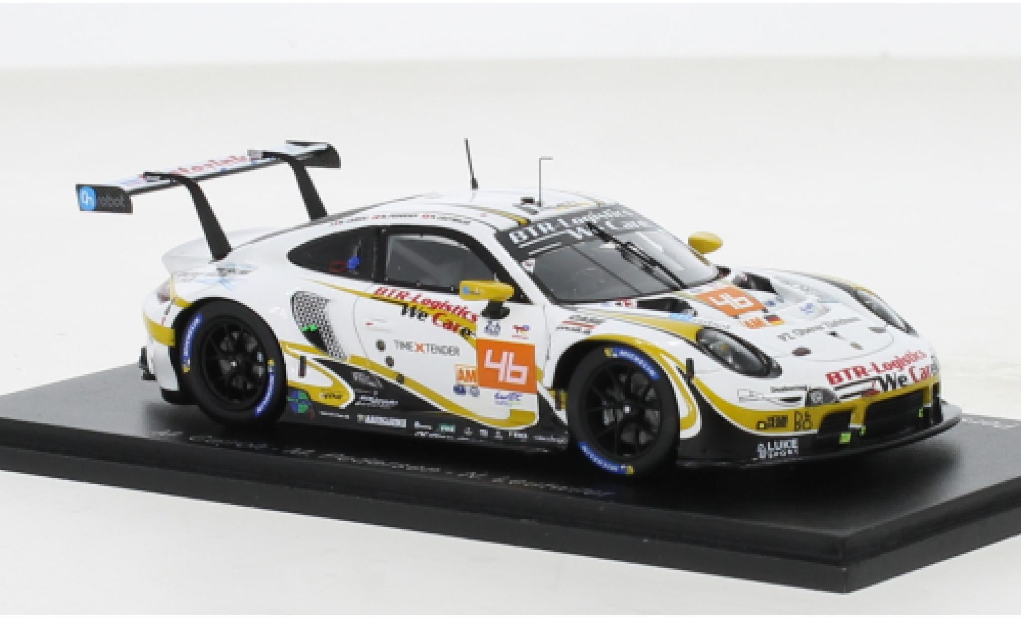 Porsche 911 1/43 Spark RSR-19 No.46 Team Project 1 24h Le Mans 2022 modellino in miniatura